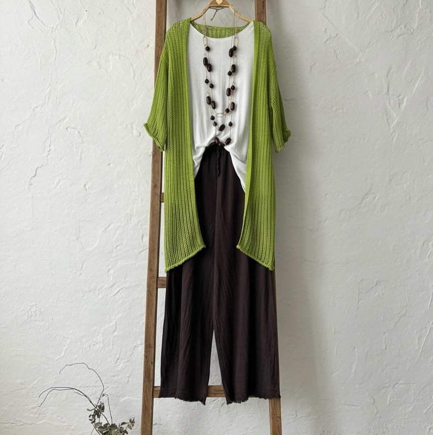 Chaqueta "Puglia" pistacho
