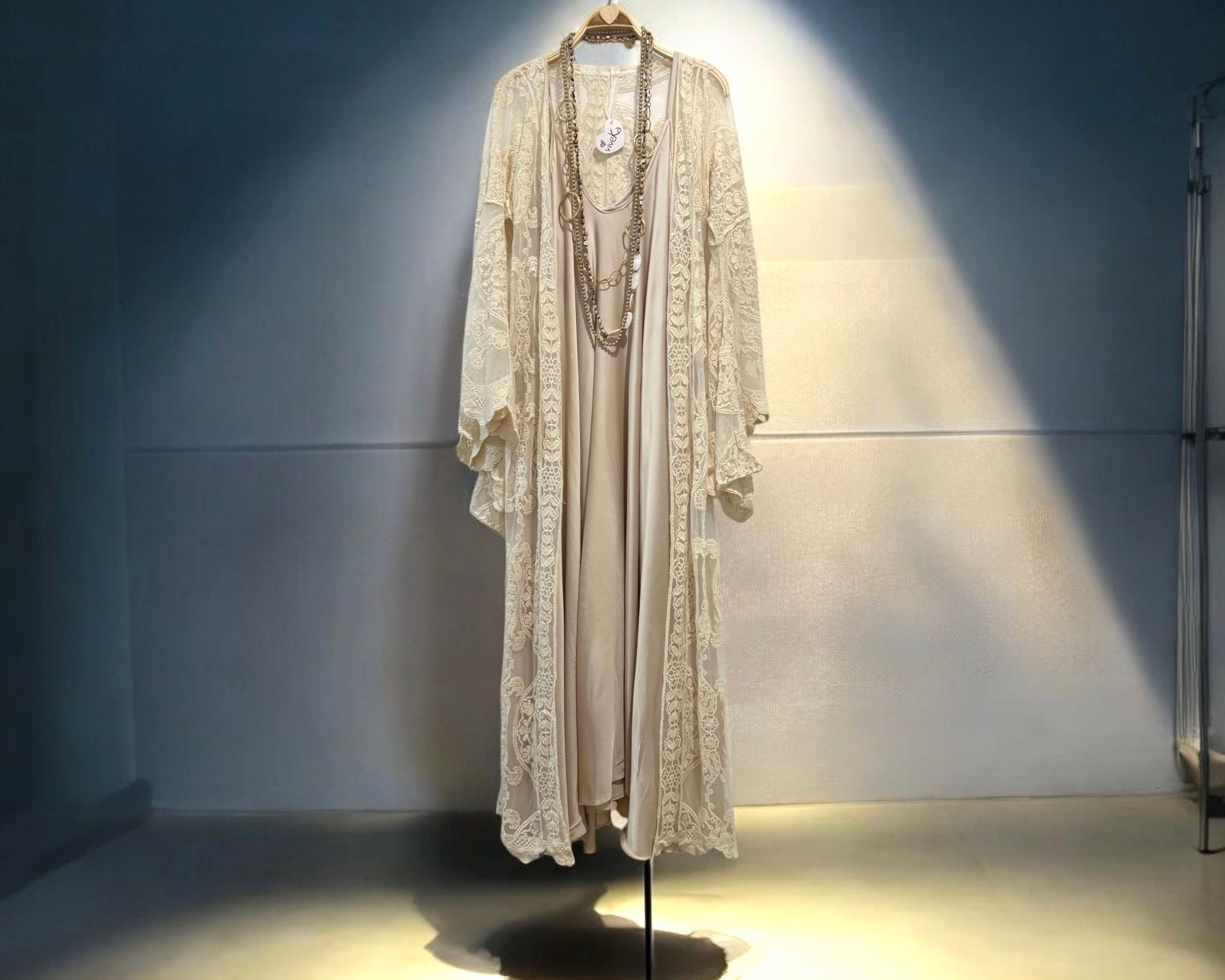 Kaftan "Love Story" marfil