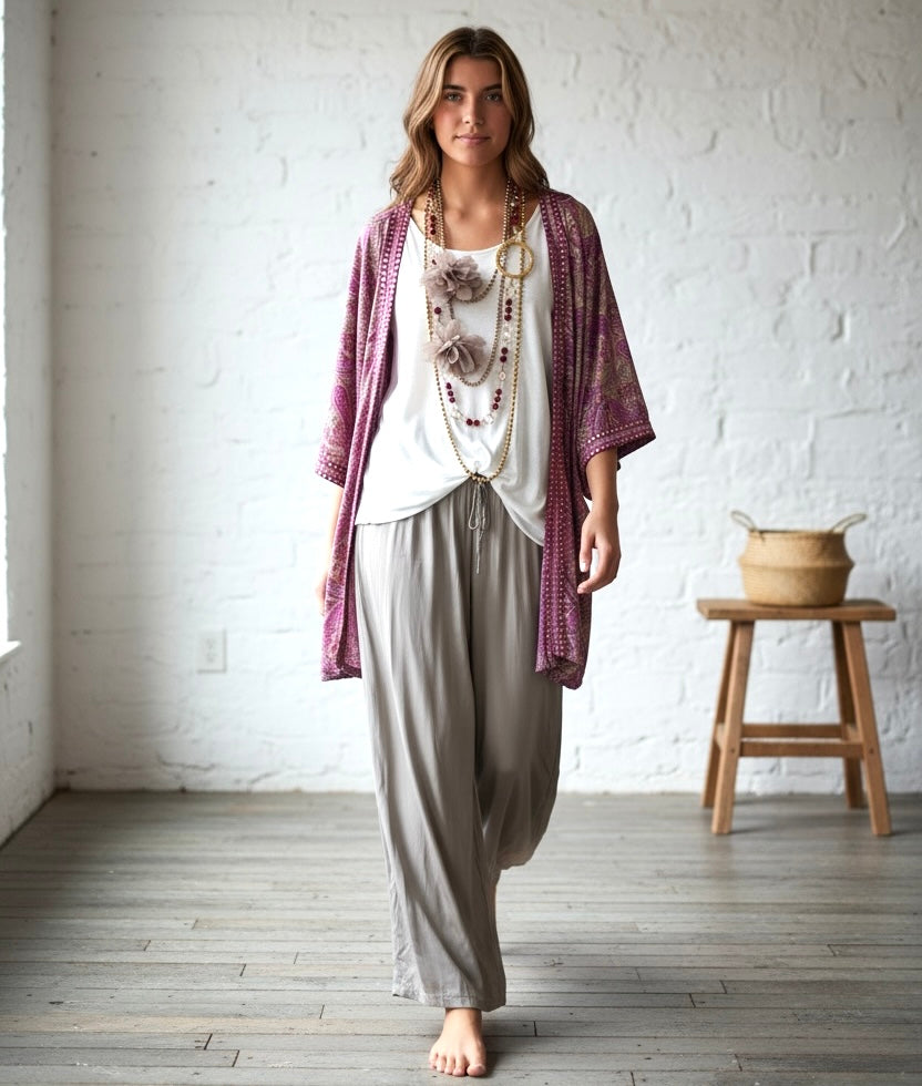 Kimono "India Renacer" medio