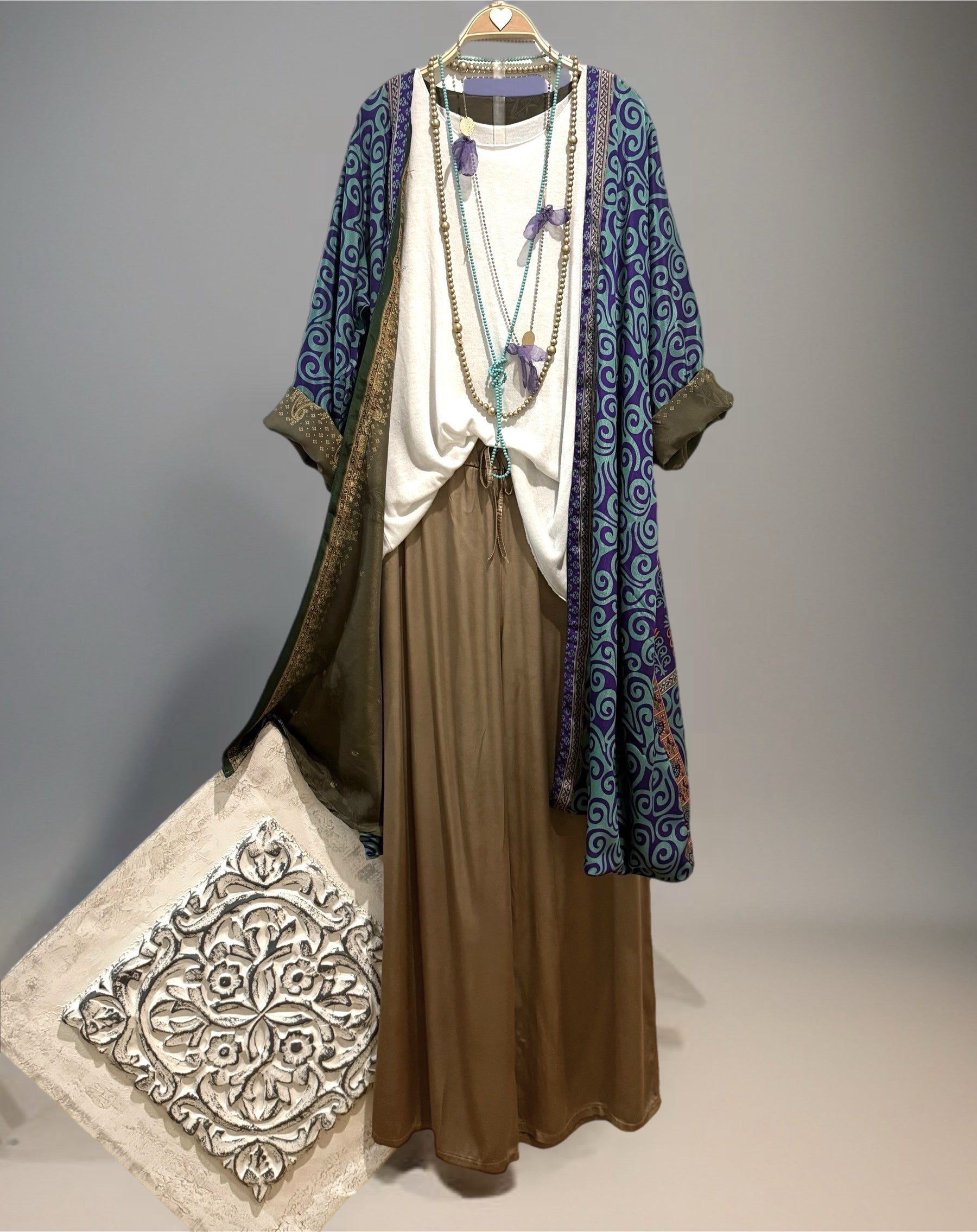 Kimono "Shalimar Opera" largo