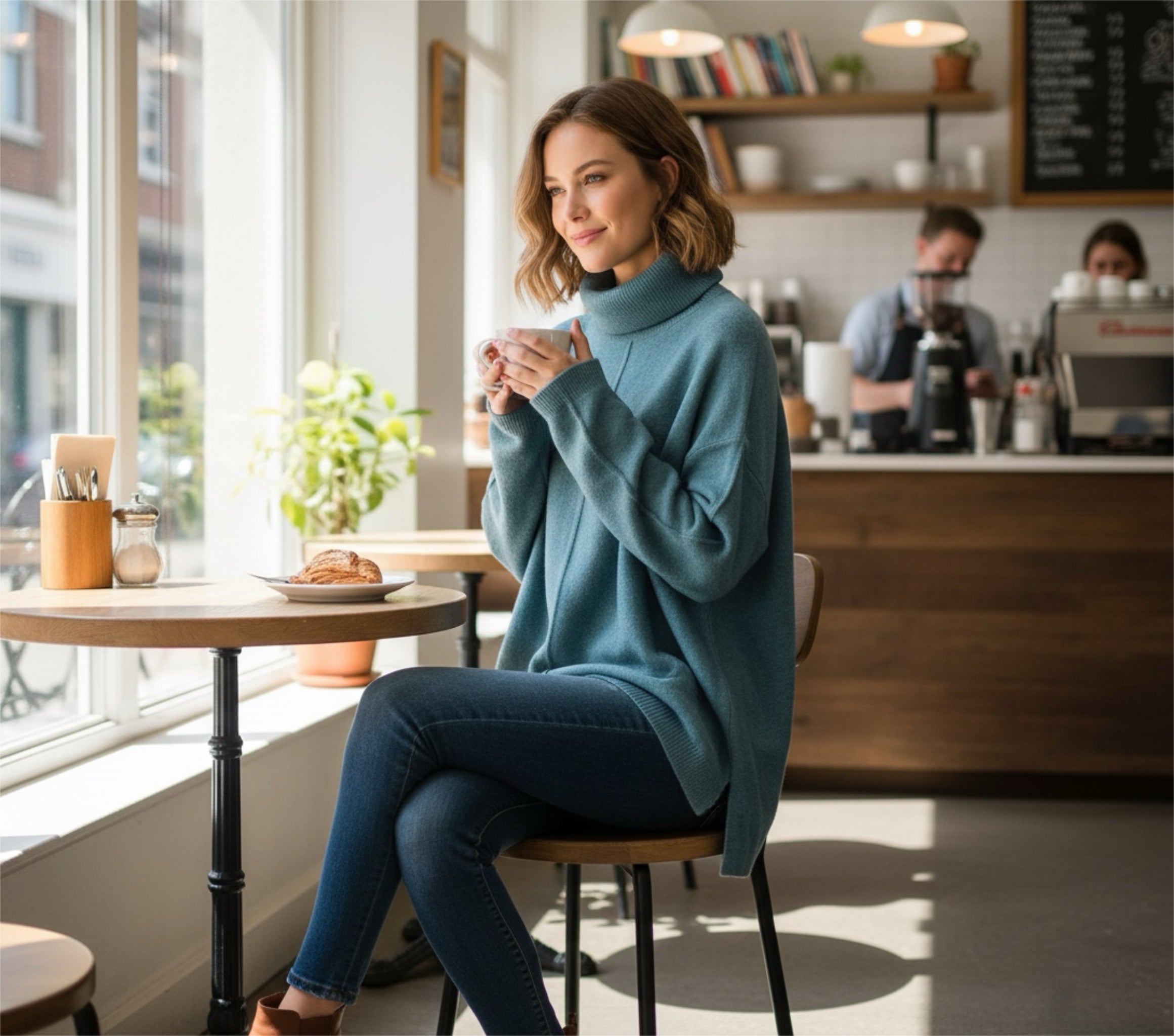 Jersey "Over Tartaruga" tifany