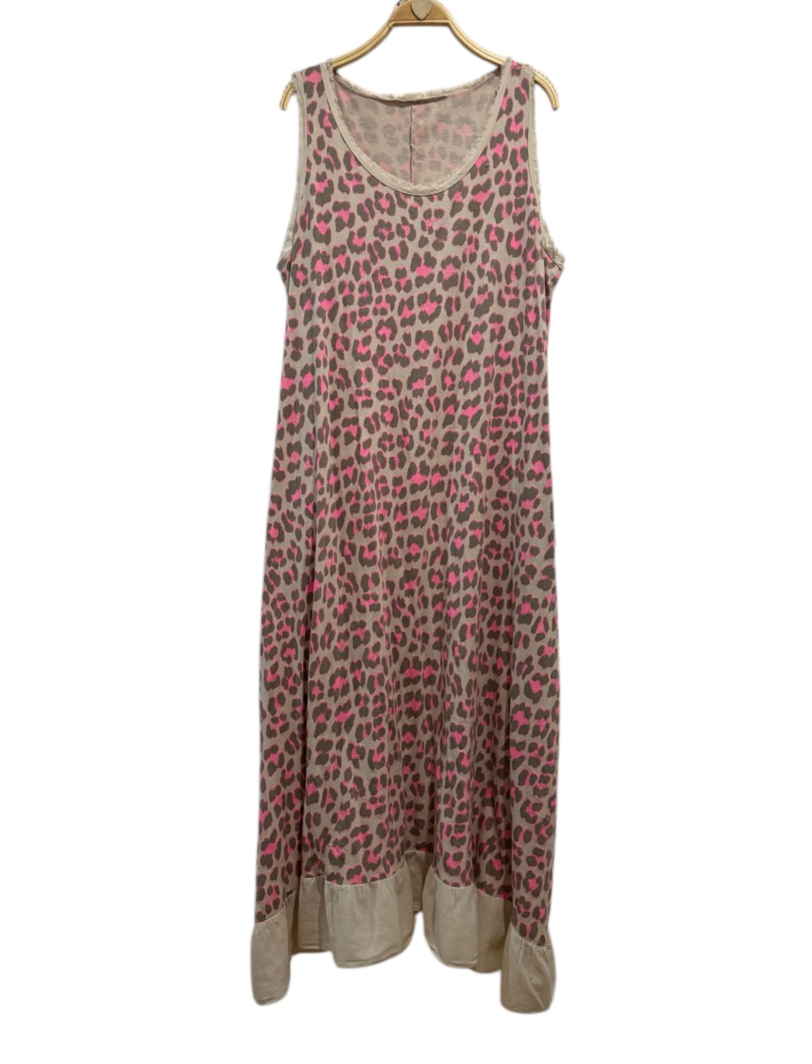 Vestido "Veronique" leo fucsia
