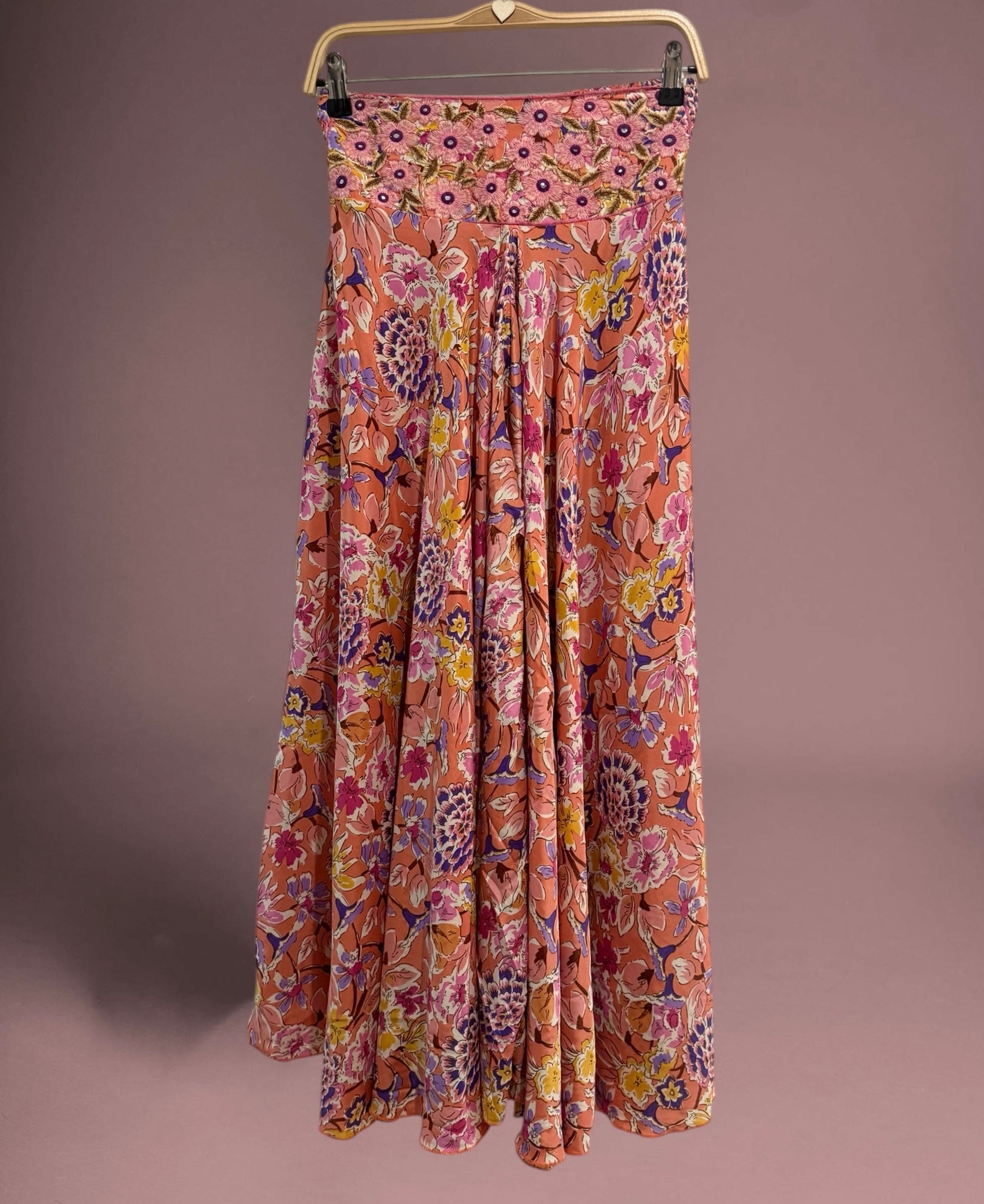 Falda pantalón "India Corales"