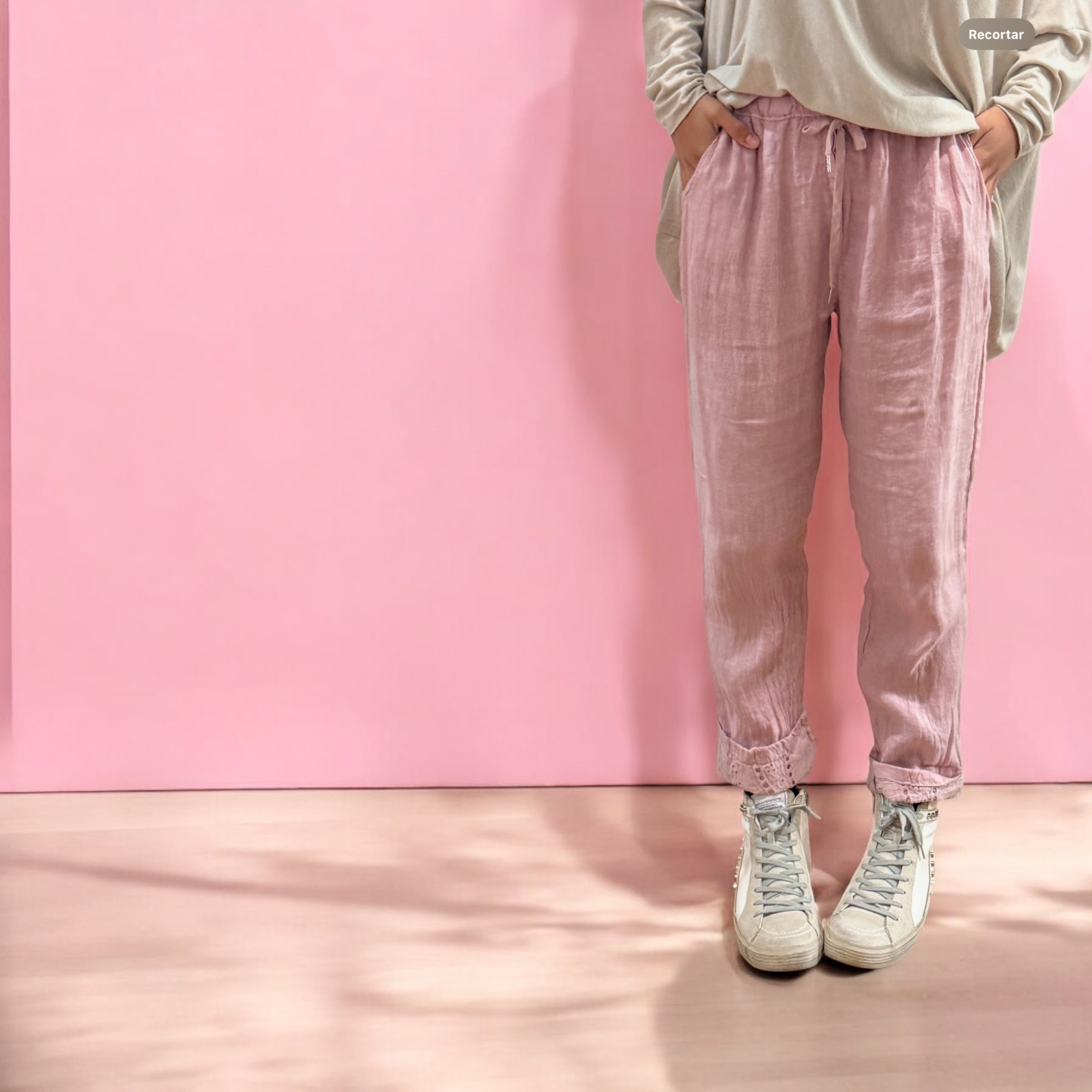 Pantalón "Matilda" rosa