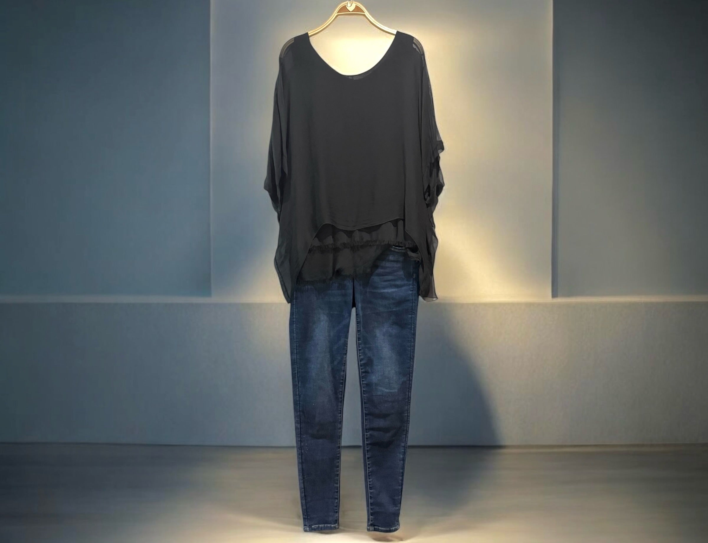 Blusa "Sevilla" negro