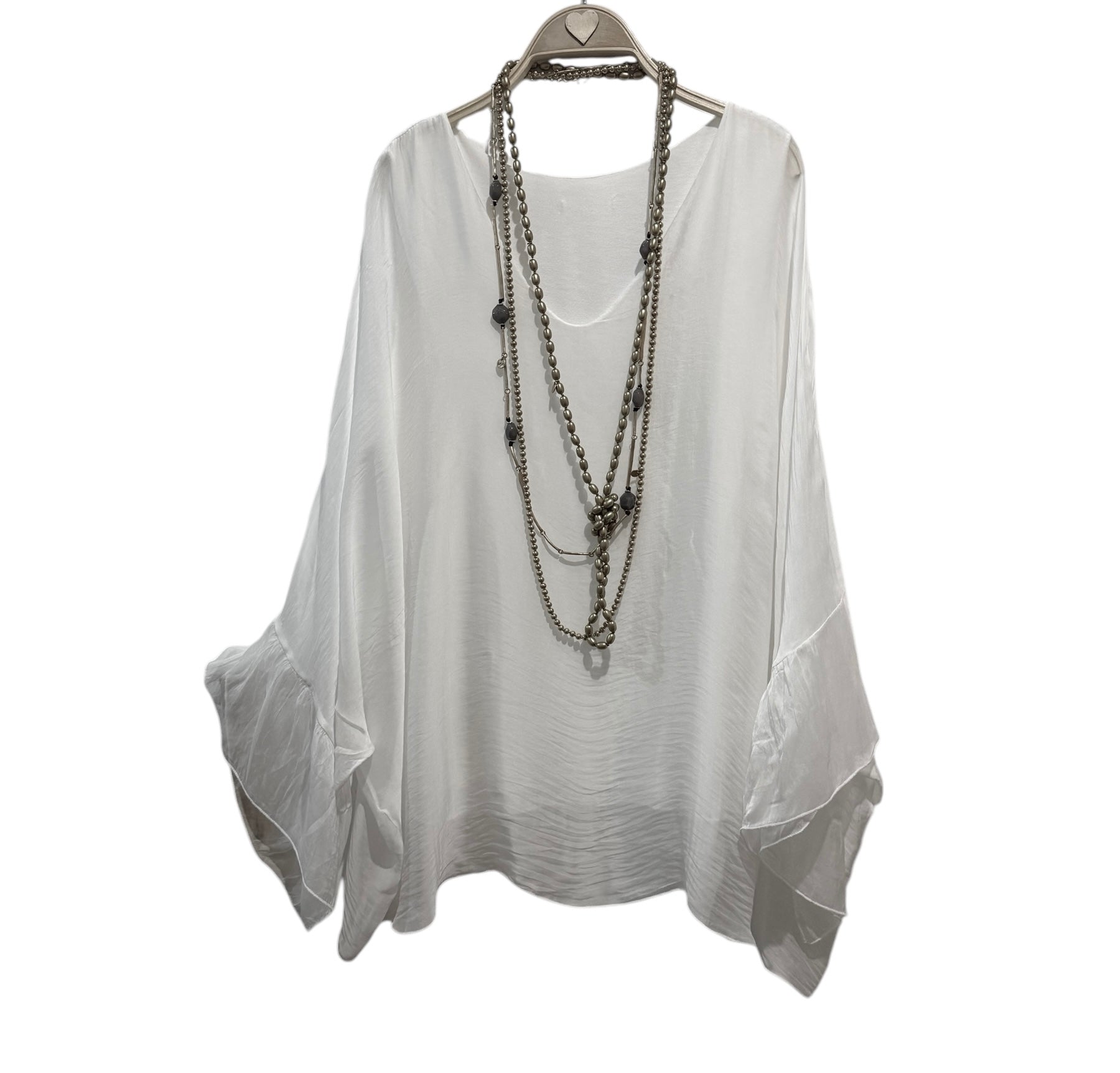 Blusa "Anna" blanco
