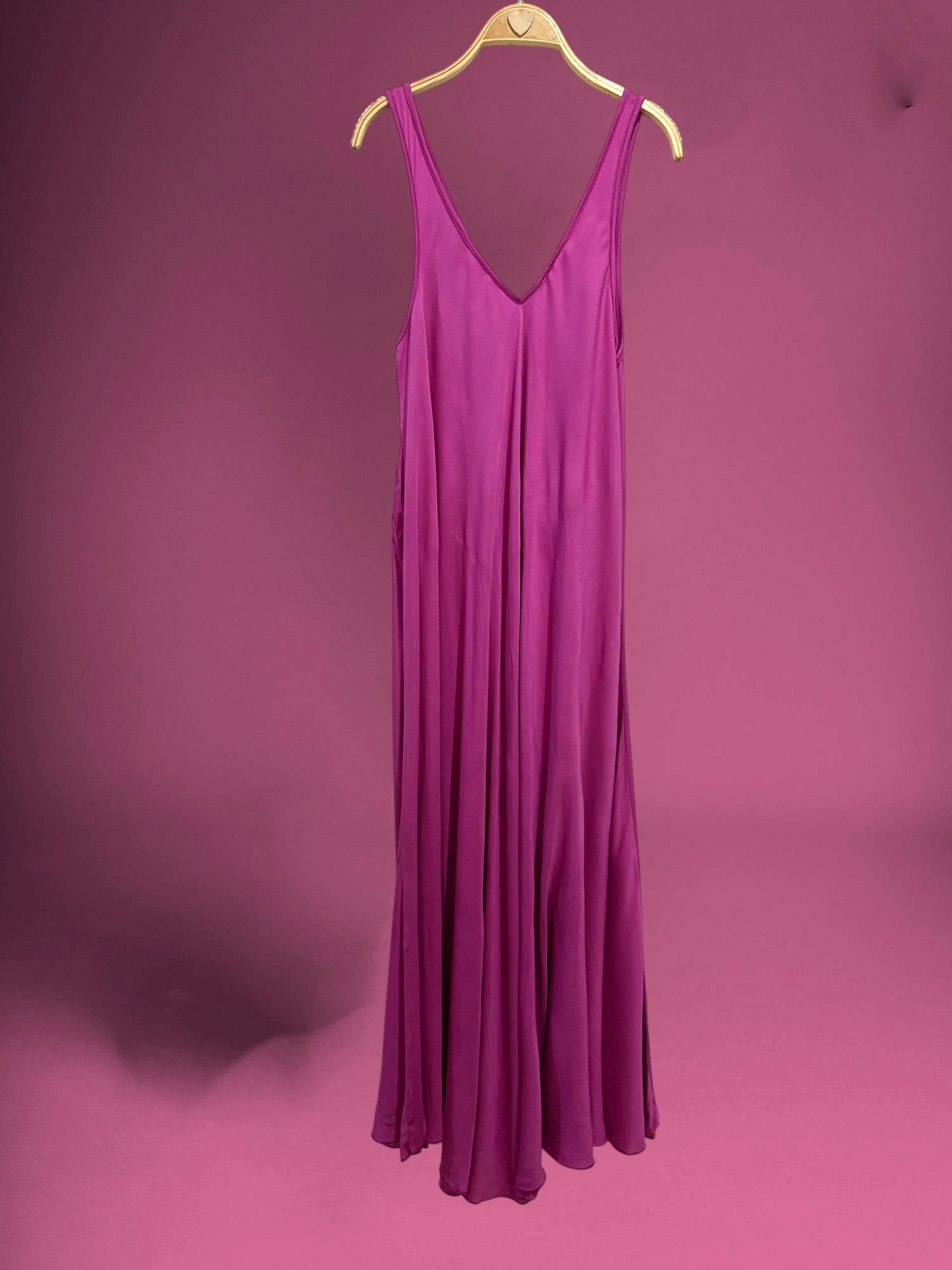 Vestido "Jasmine" tirante buganvilla