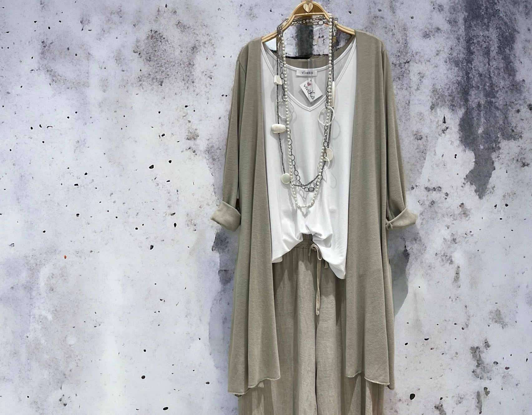 Chaqueta "Cassandra" topo