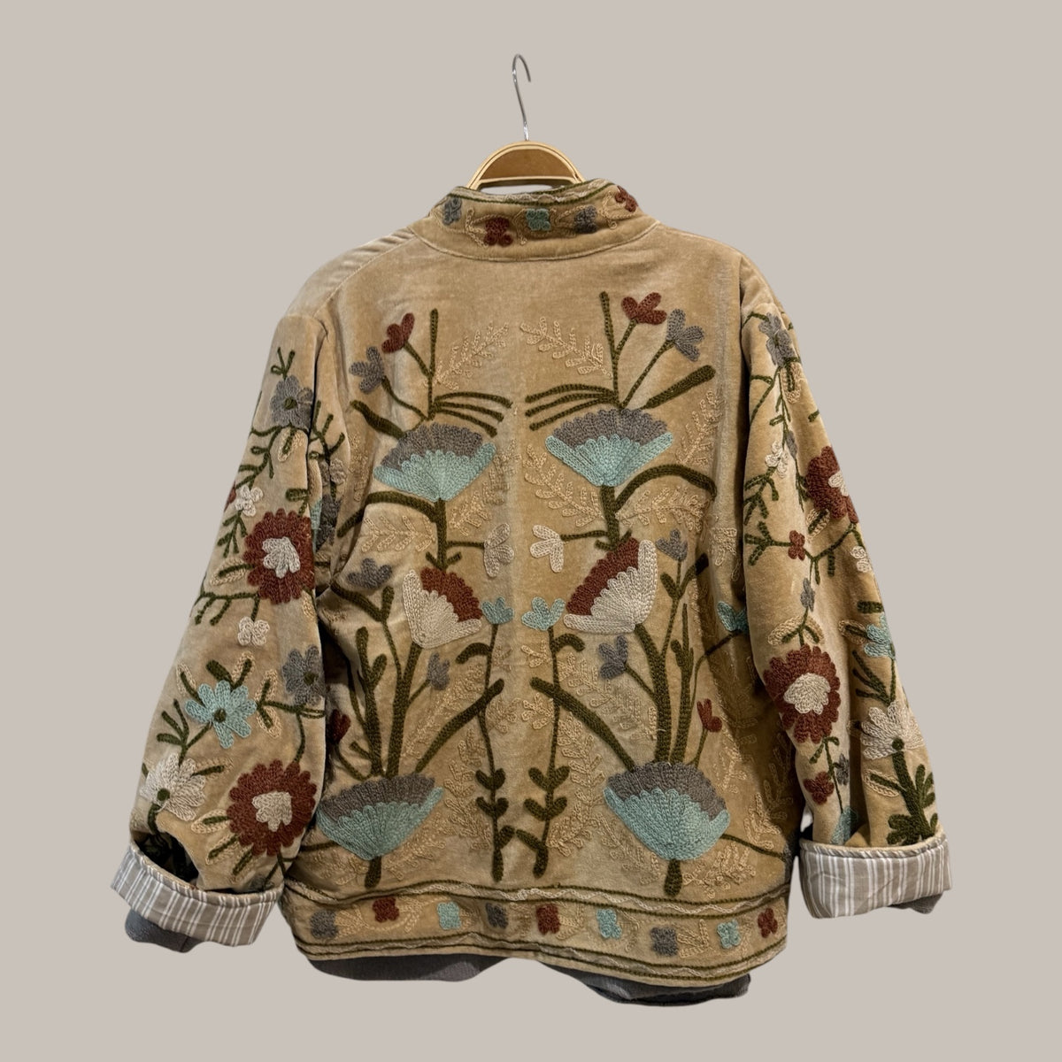 Chaqueta "India" caramelo