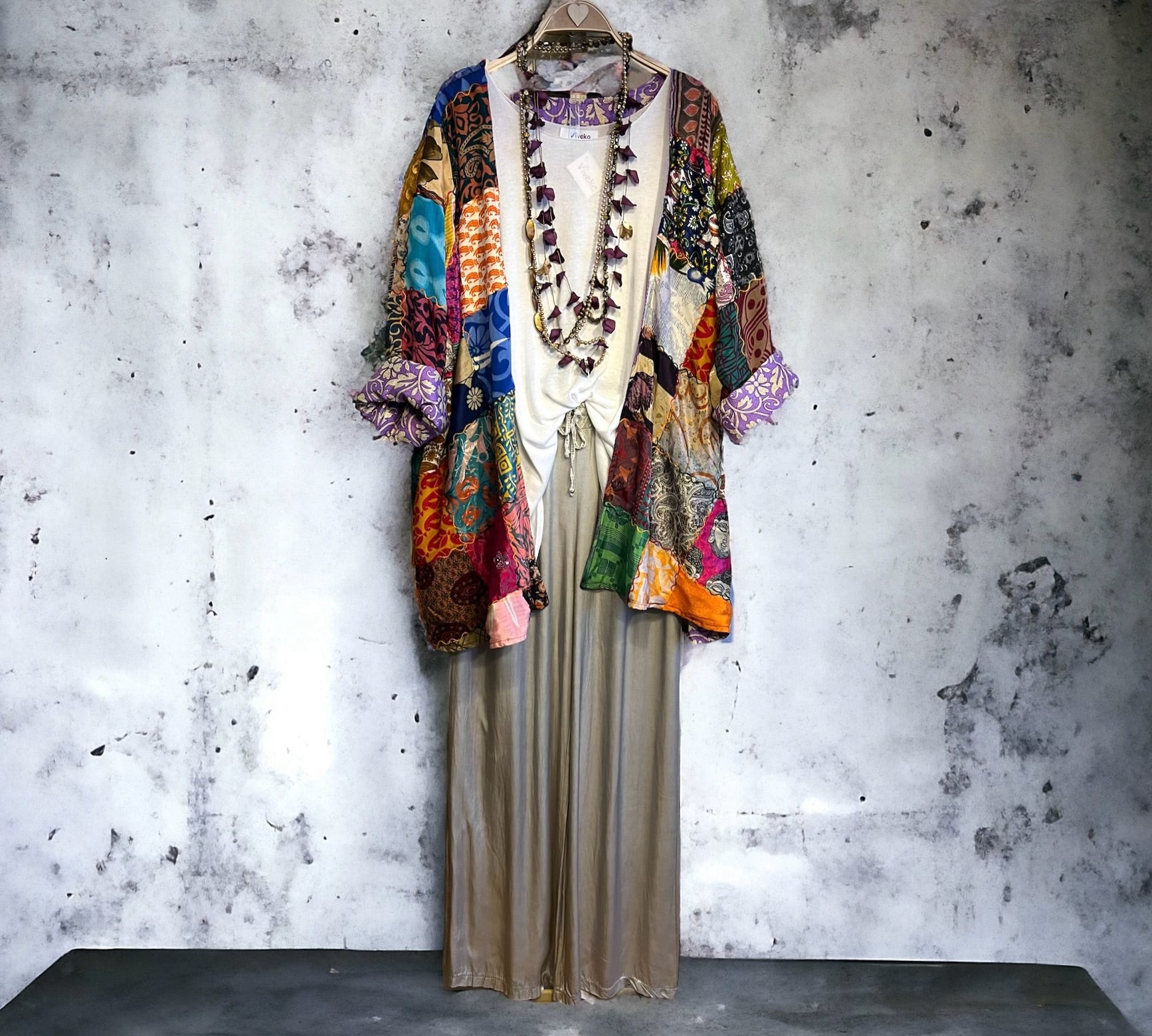 Kimono "Shalimar Lilium Patchwork"