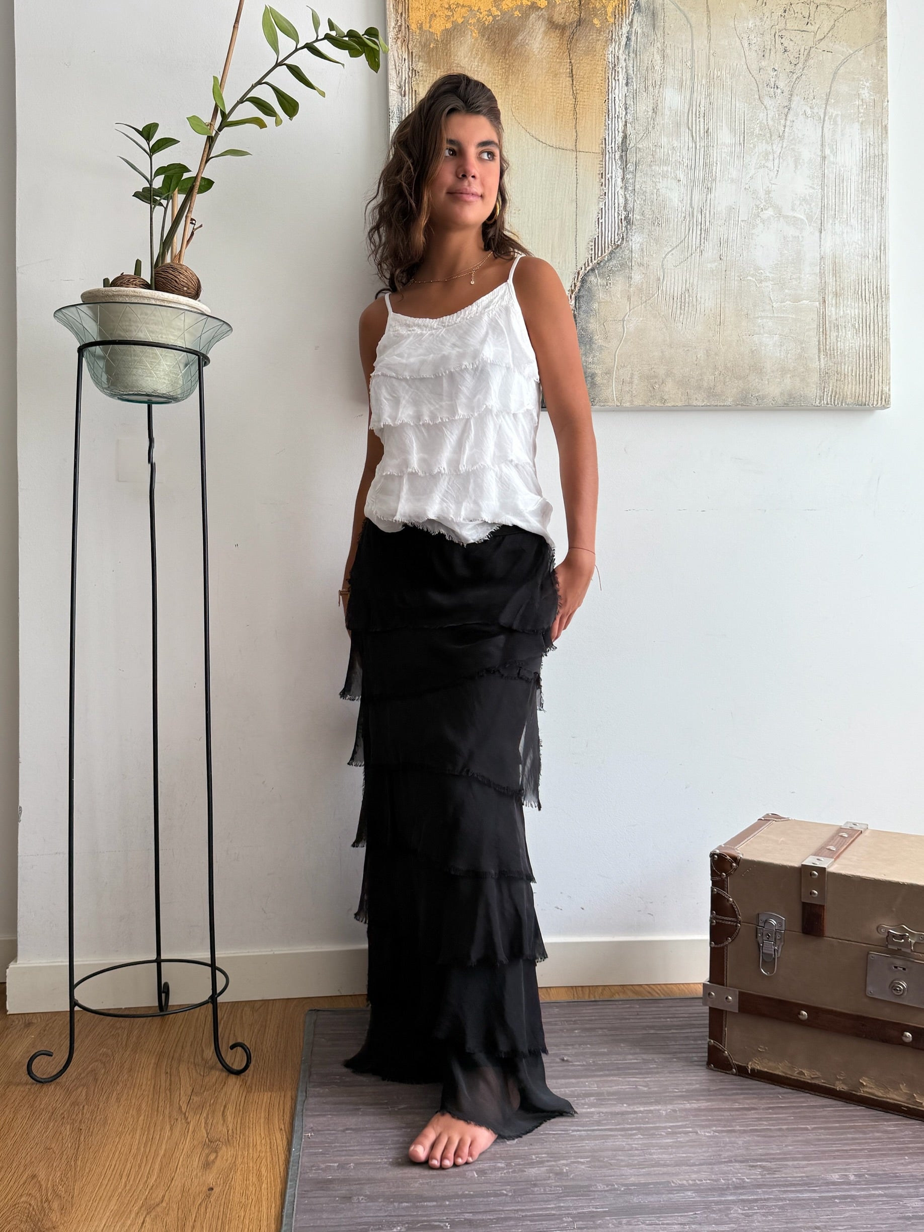 Top "Sevilla" blanco