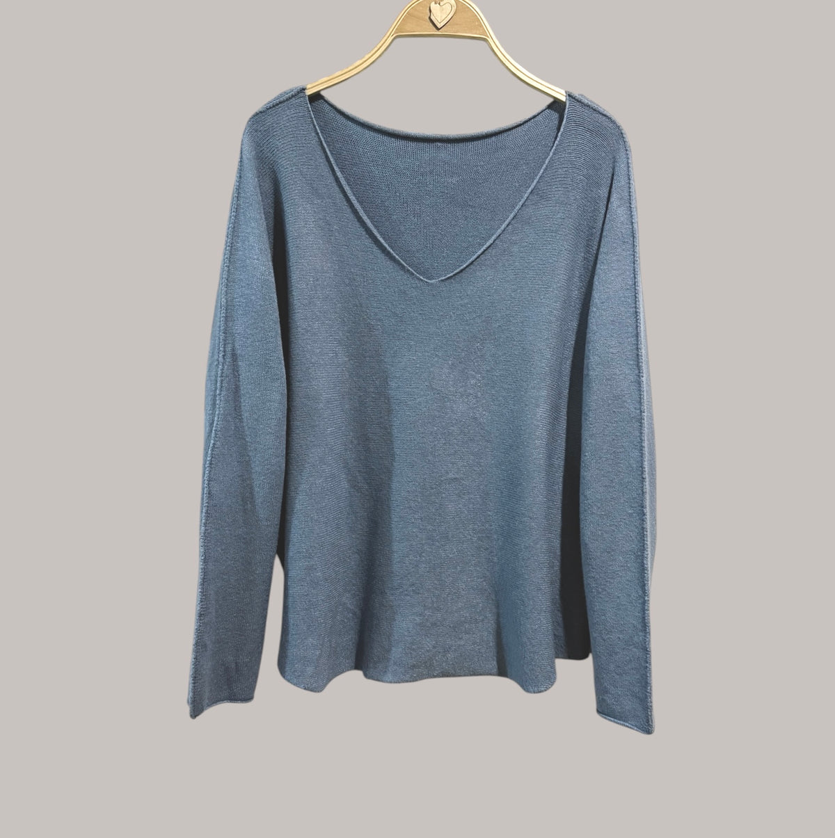 Jersey "Gemma" azul ópalo