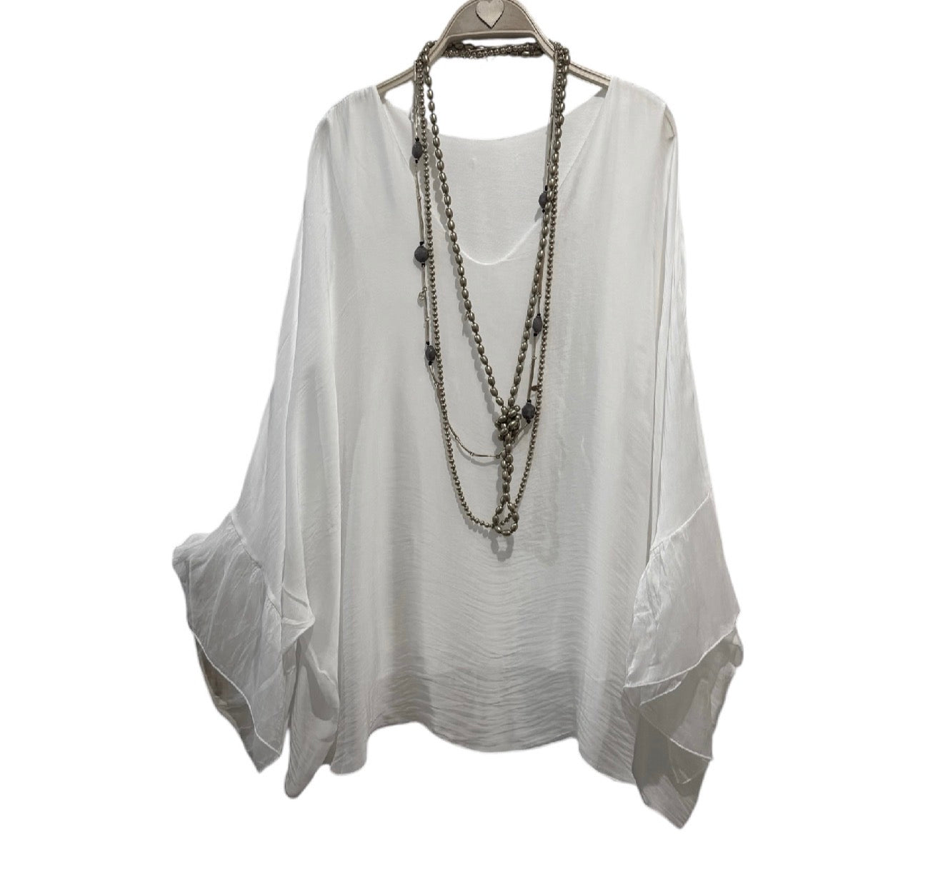 Blusa "Anna" blanco