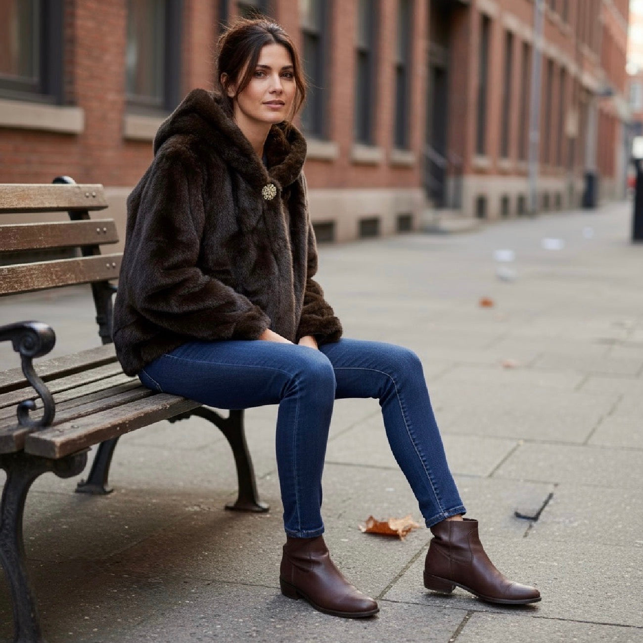 Abrigo "Alessia" visón