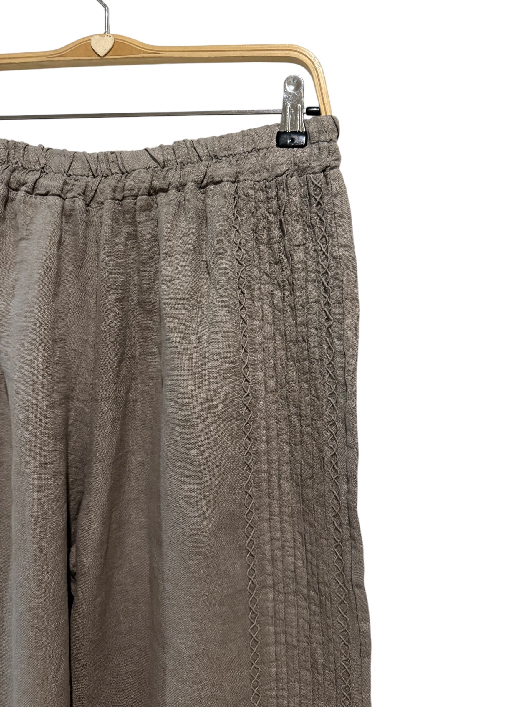 Pantalón "Lea" topo