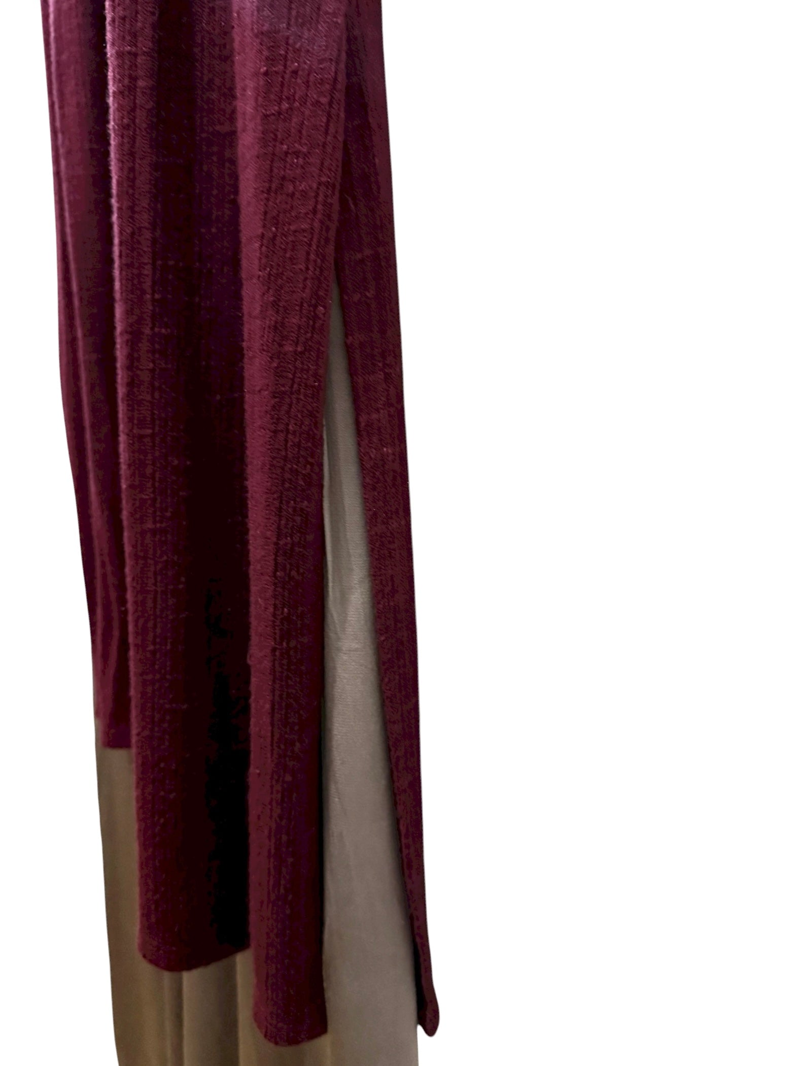 Cárdigan "Gaetana" granate