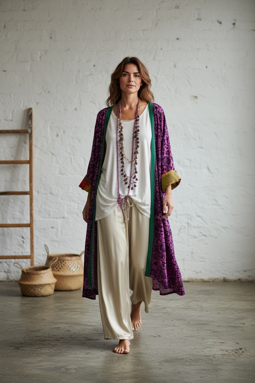 Kimono "Shalimar Patchwork Mara"