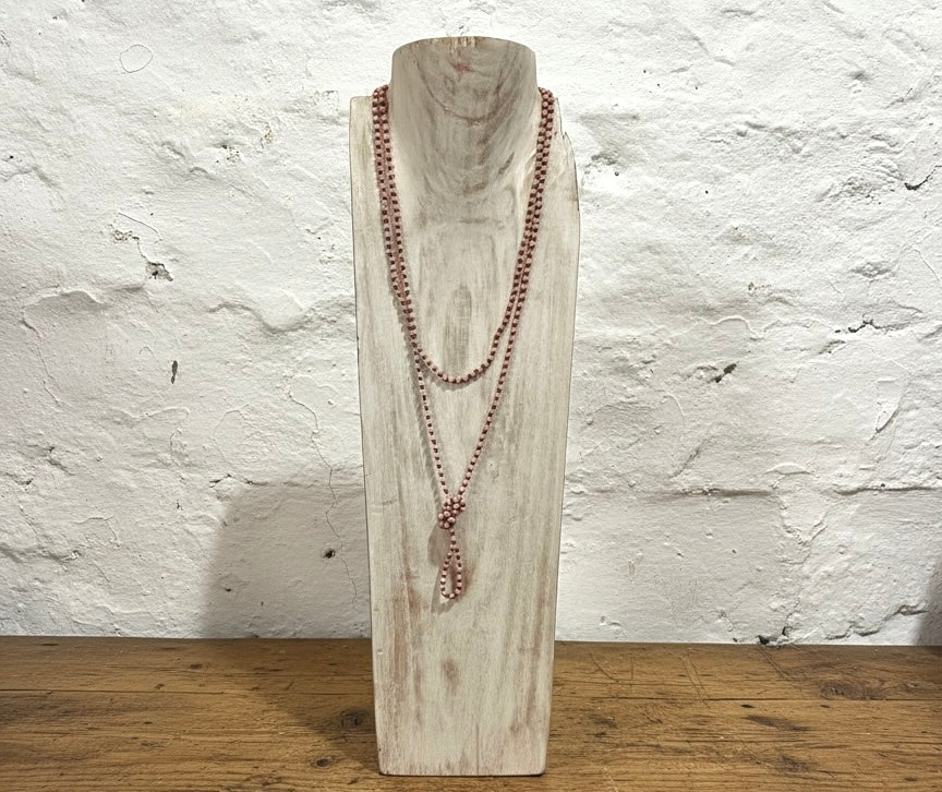 Collar "Triana" rosa nude