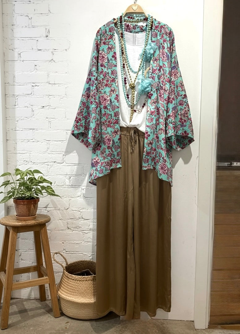 Kimono "Anaka Turquesa"