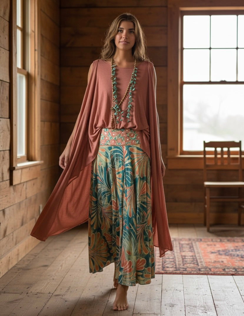 Falda pantalón "India Bondi Dulce"