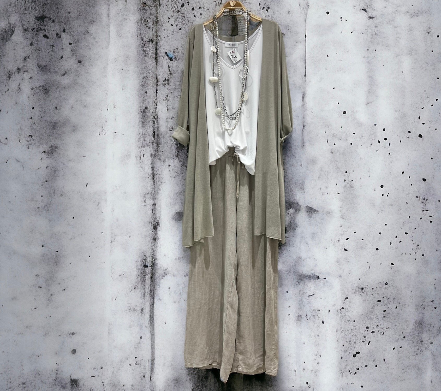 Chaqueta "Cassandra" topo