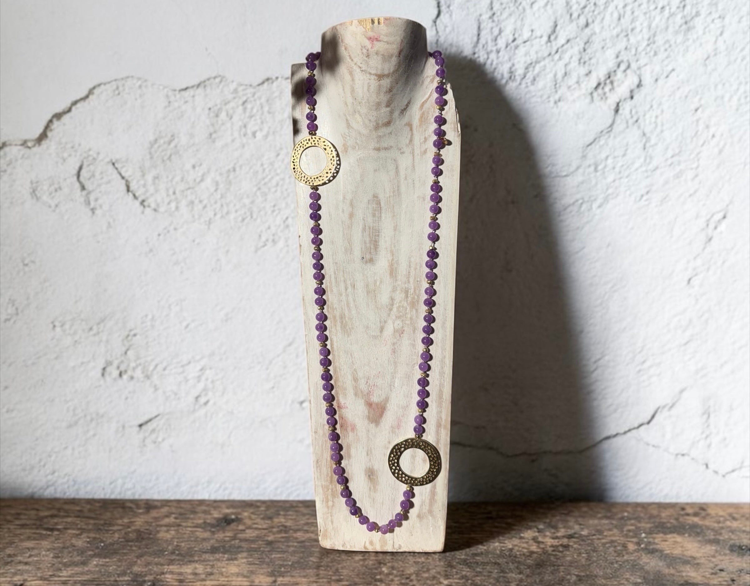 Collar "Nature" malva