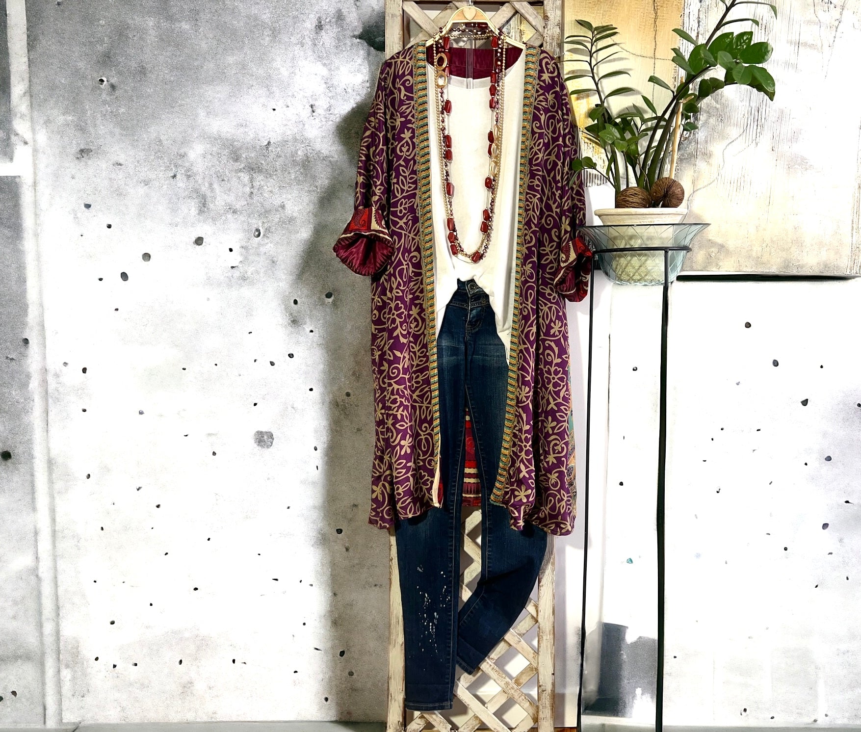 Kimono "Shalimar Samsara" largo