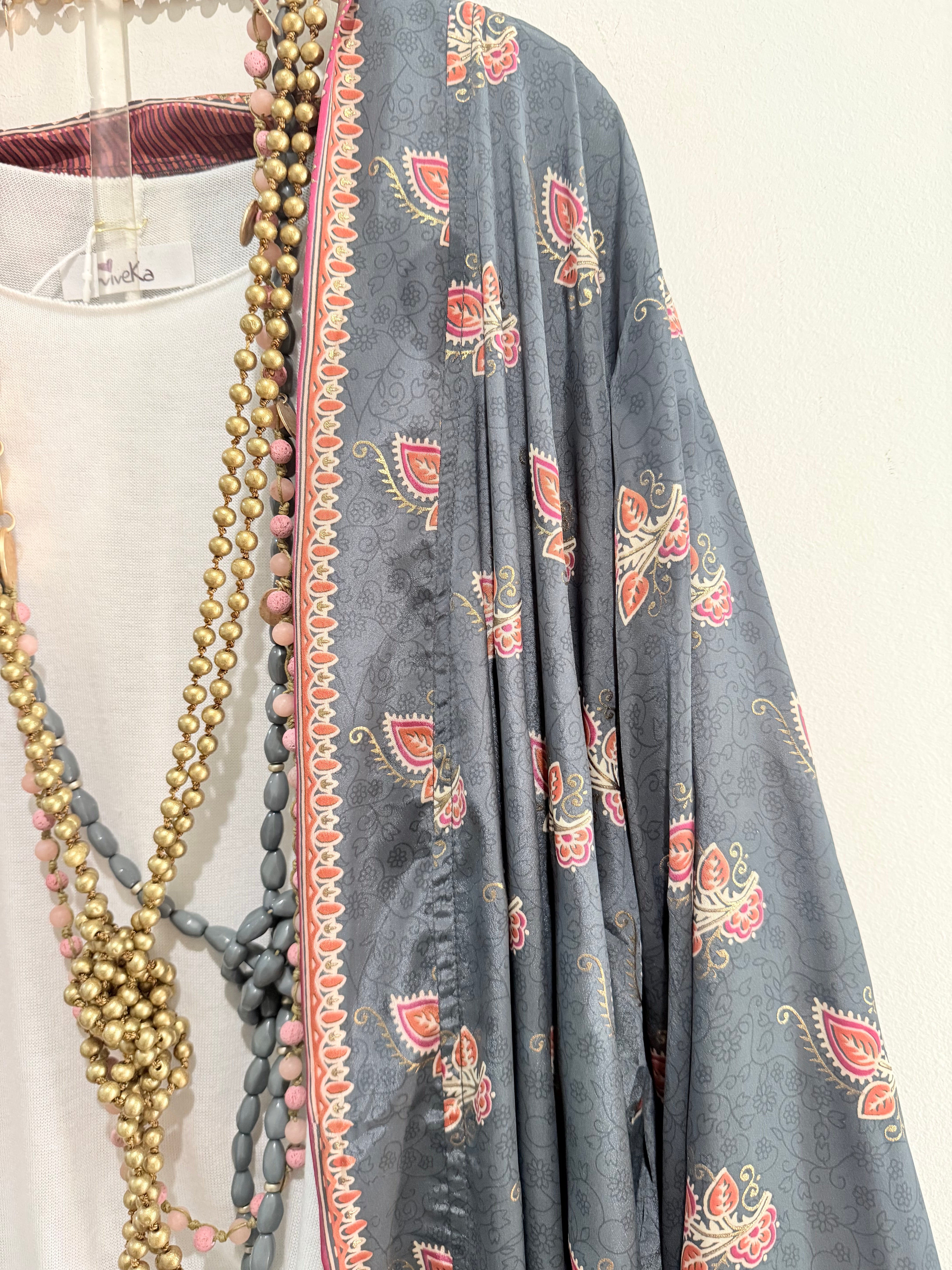 Kimono "Jaipur Cielo"