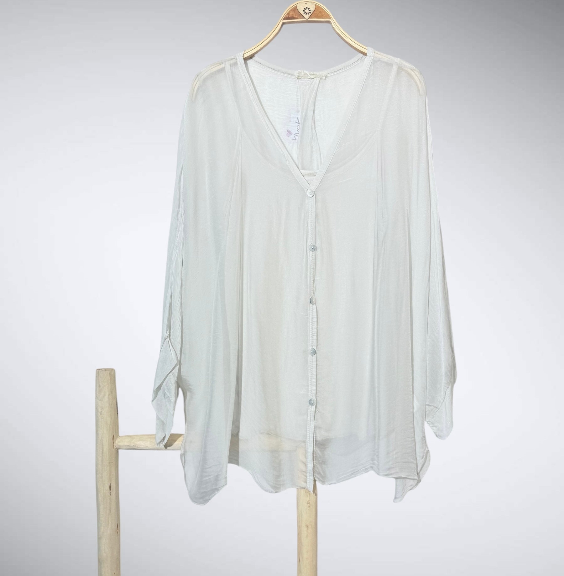 Blusa "Nazaret" blanco