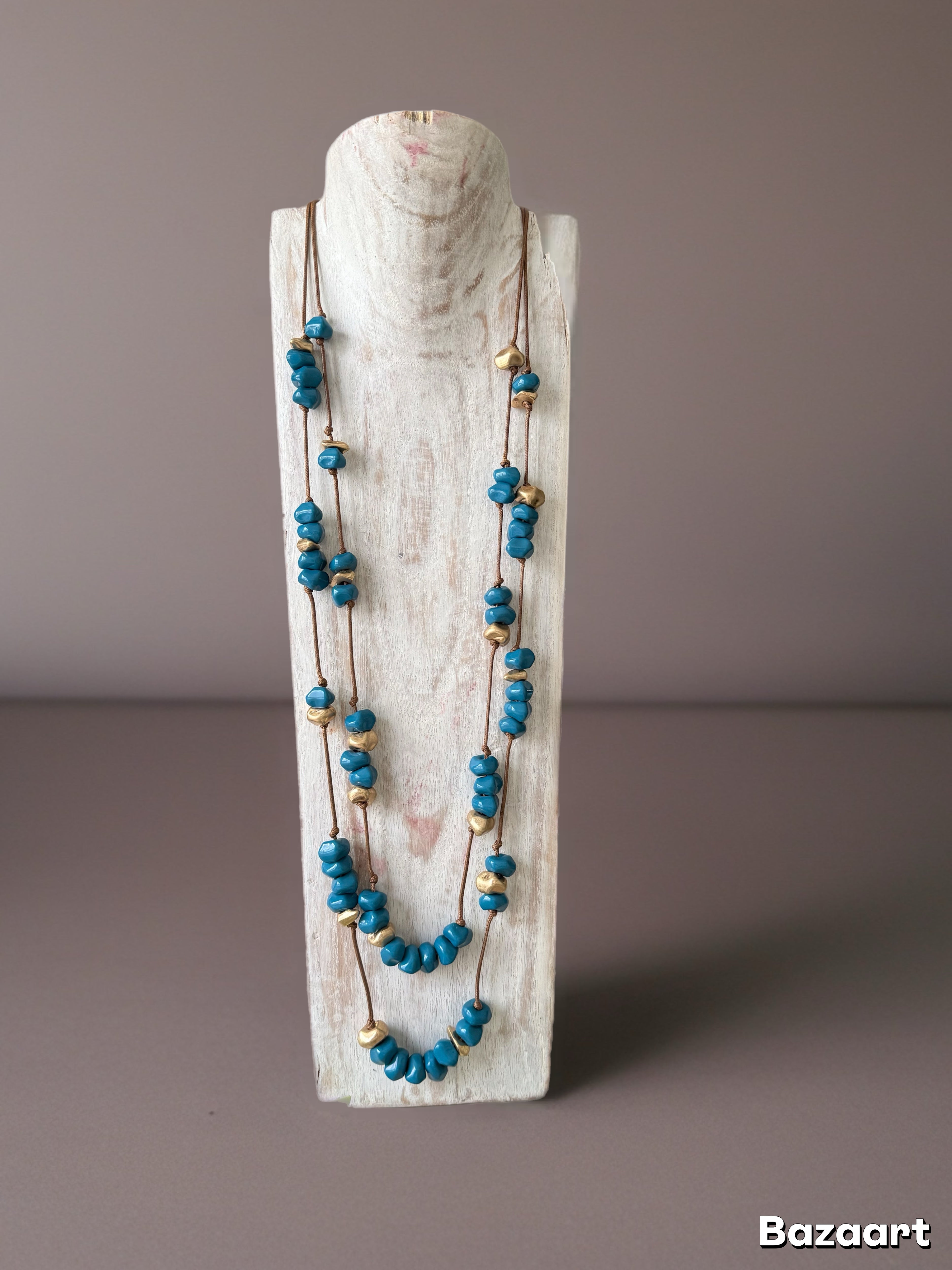 Collar "Maitza" azul