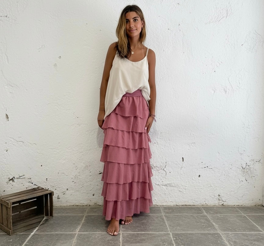 Falda "Sevilla" algodón