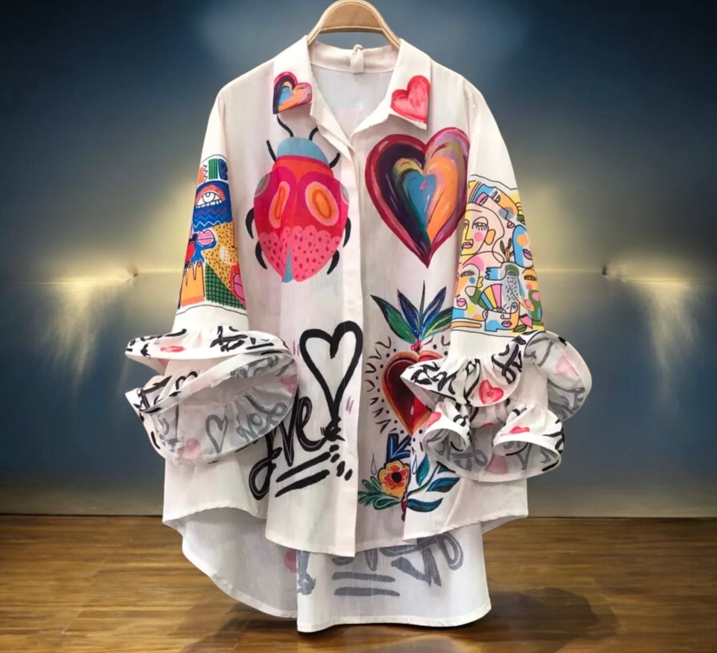 Camisa "Faralaes Viva La Vida"