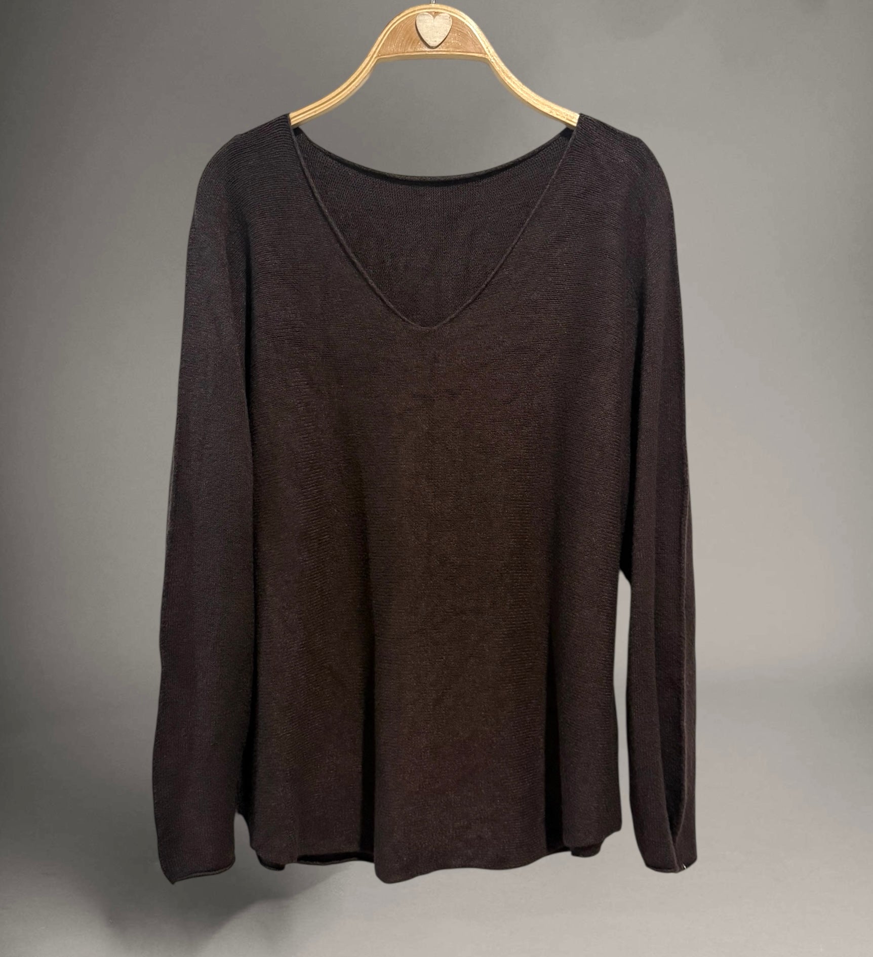 Jersey "Gemma" pico chocolate