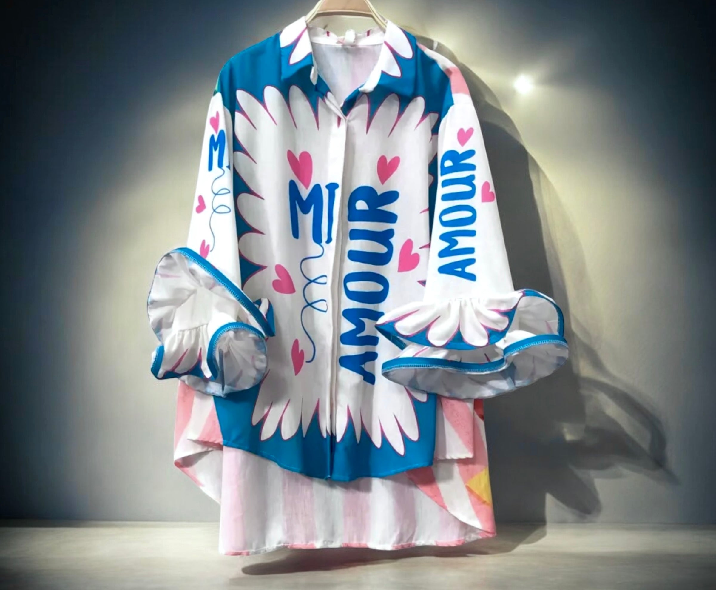 Camisa "Faralaes Amor"