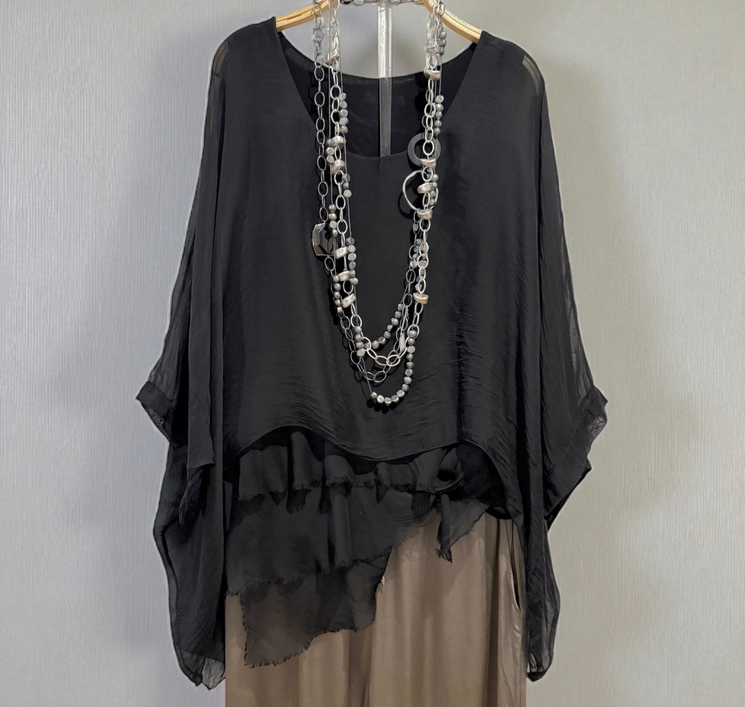 Blusa "Sevilla" negro