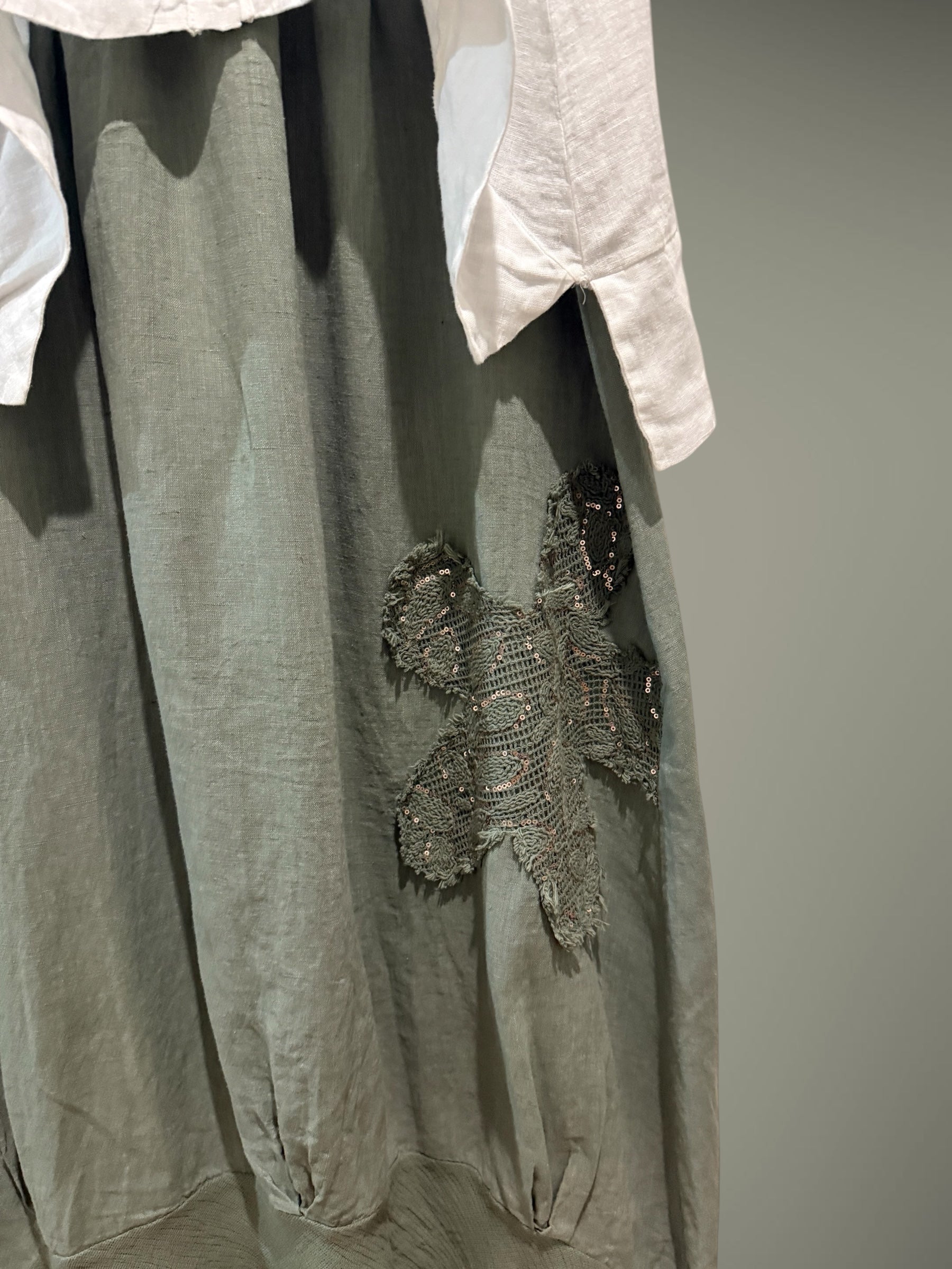 Falda "Giuliana" verde