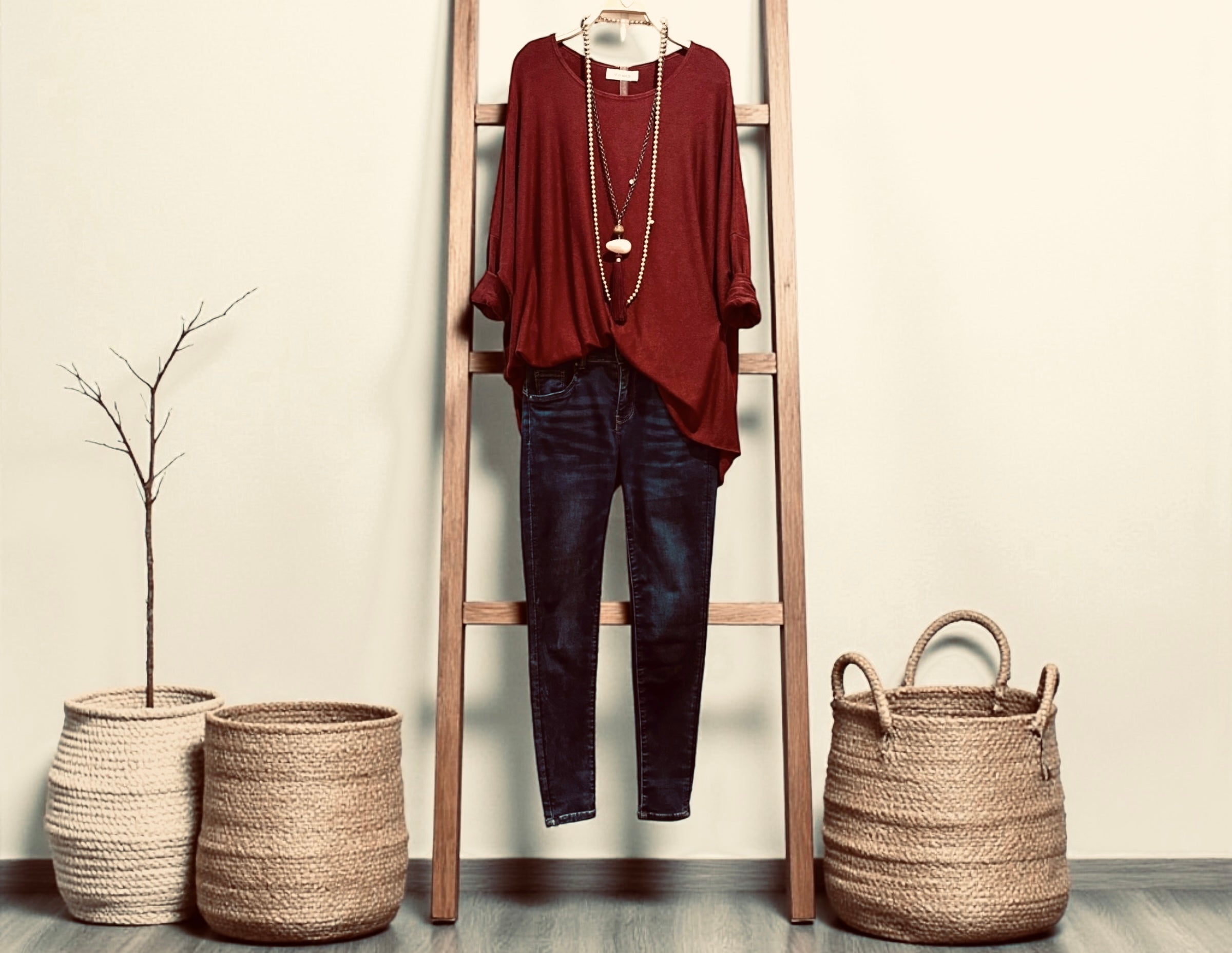 Jersey "Over Must" granate