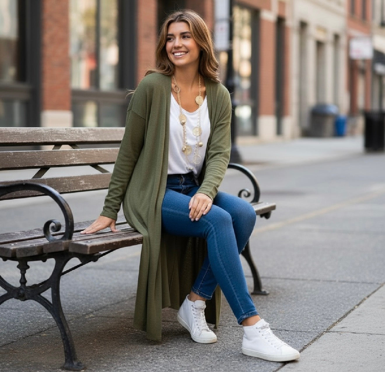 Chaqueta "Cassandra" verde