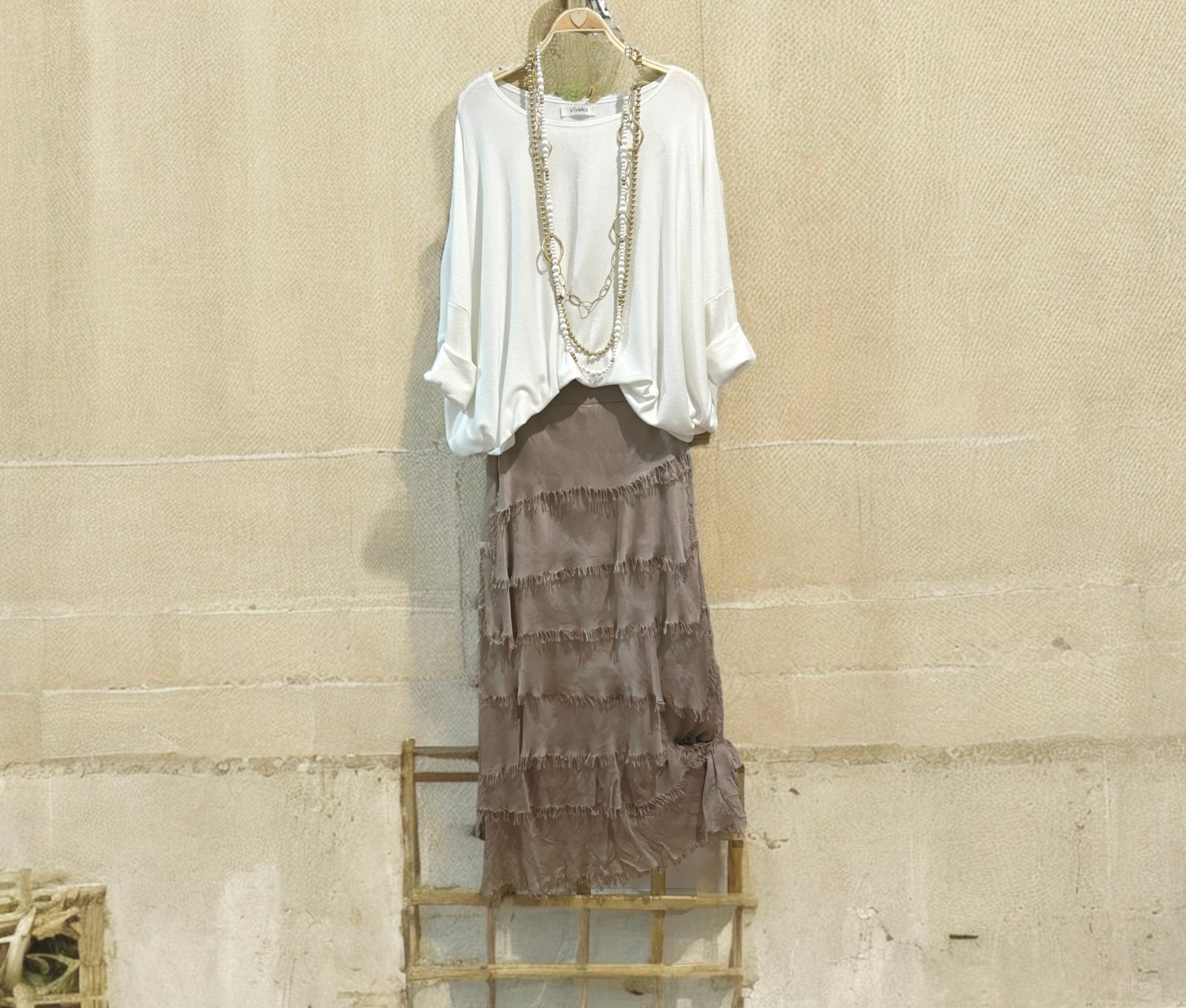 Falda "Sevilla" topo