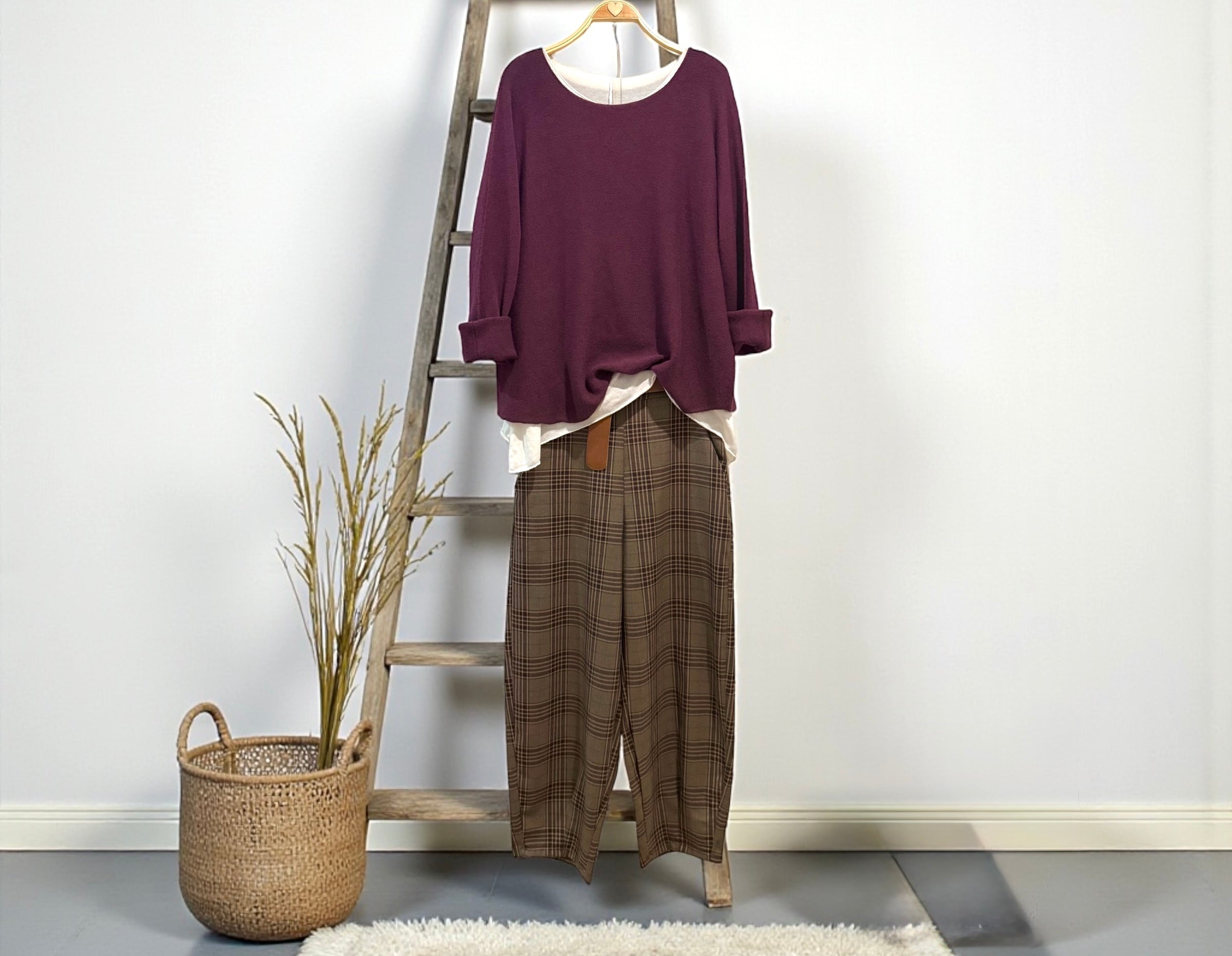 Jersey "Gemma" berenjena