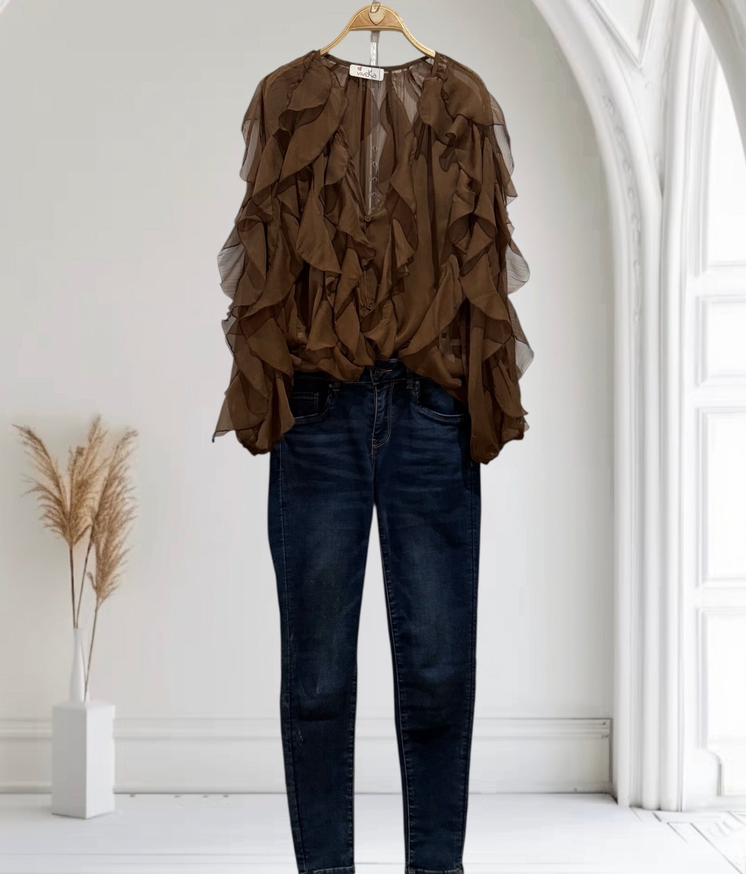 Blusa "Romántica" gasa