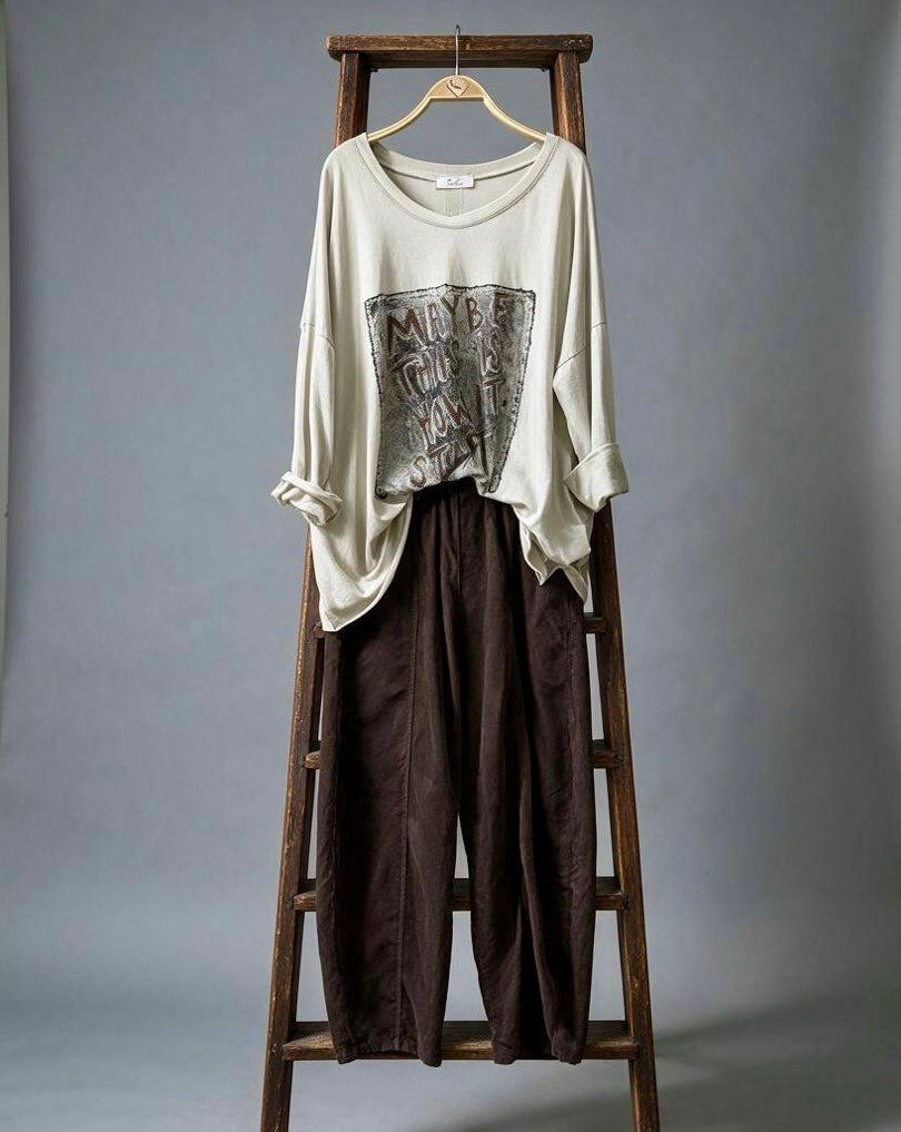 Camiseta "Over Maybe"