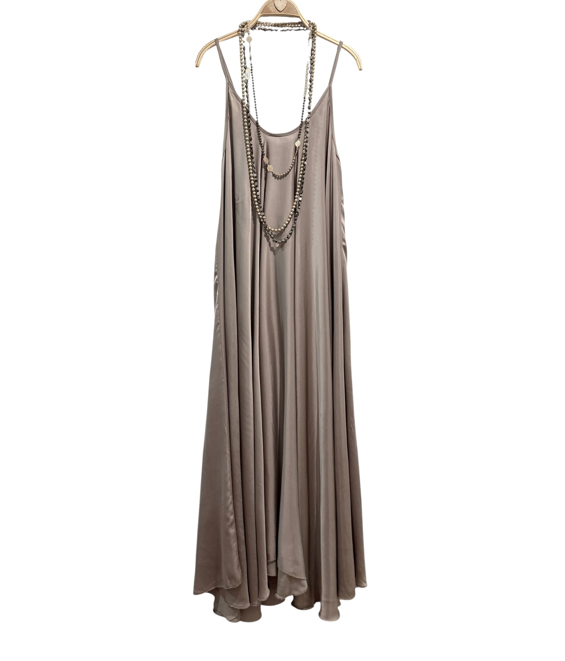 Vestido "Romina" topo