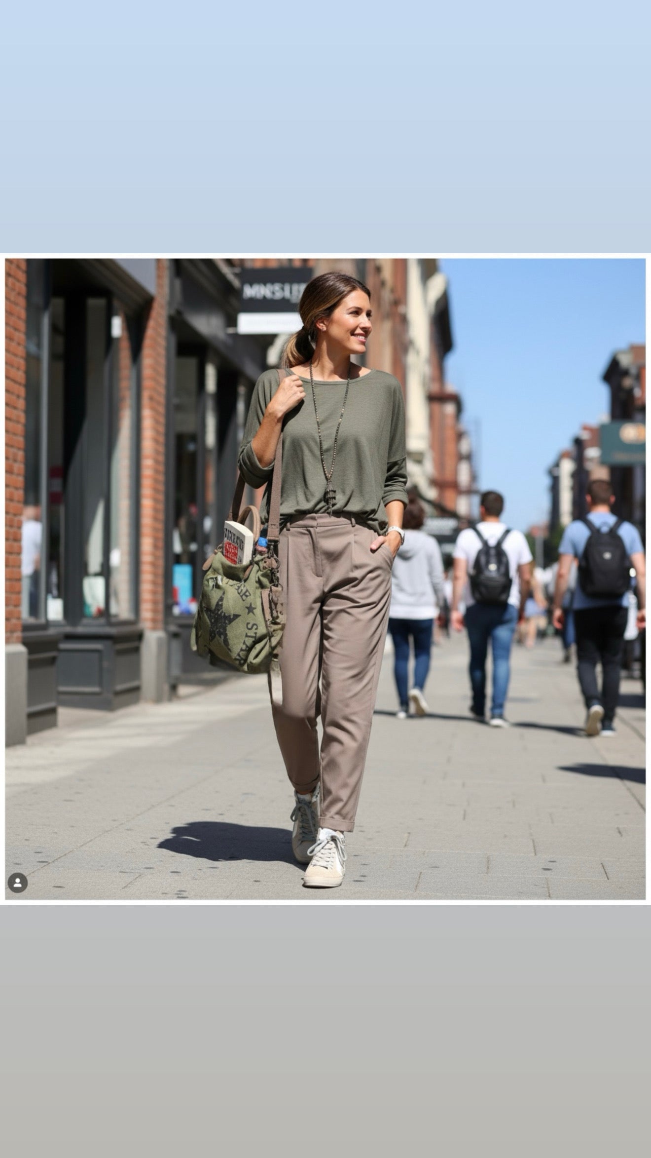 Bolso “Basic Star” verde