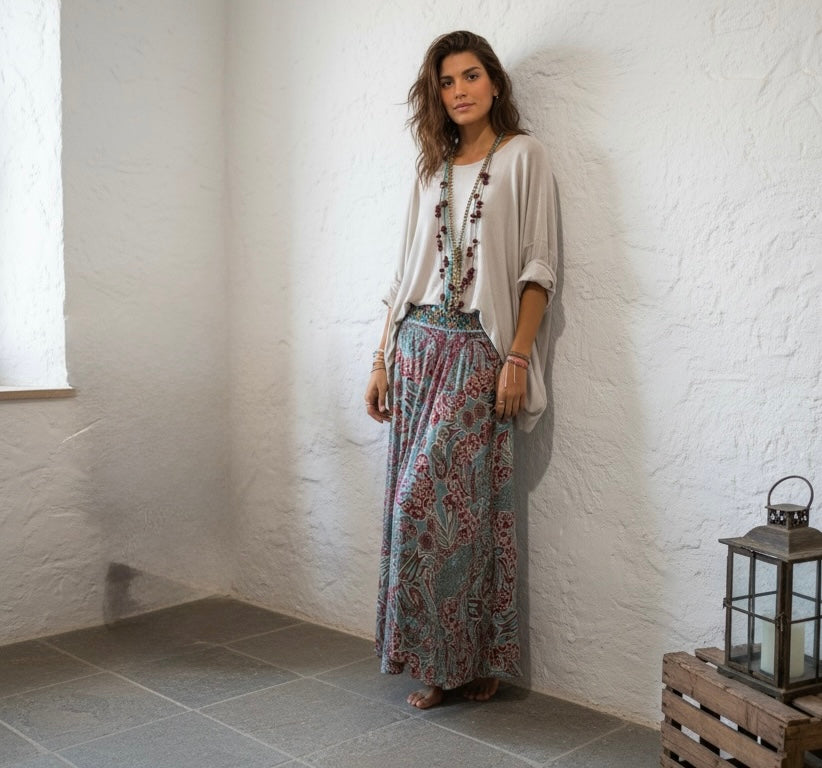 Falda pantalón "India Zelia"