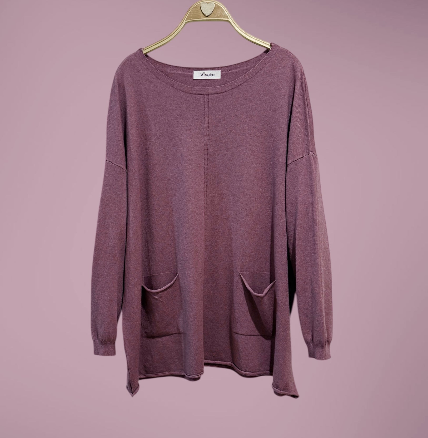 Jersey "Mae" malva ópera