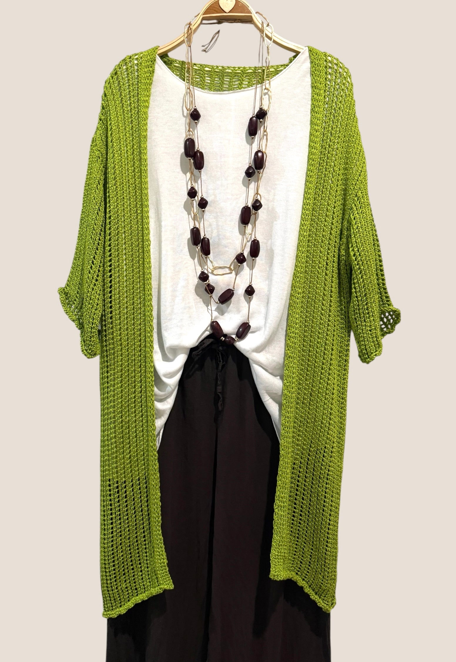 Chaqueta "Puglia" pistacho