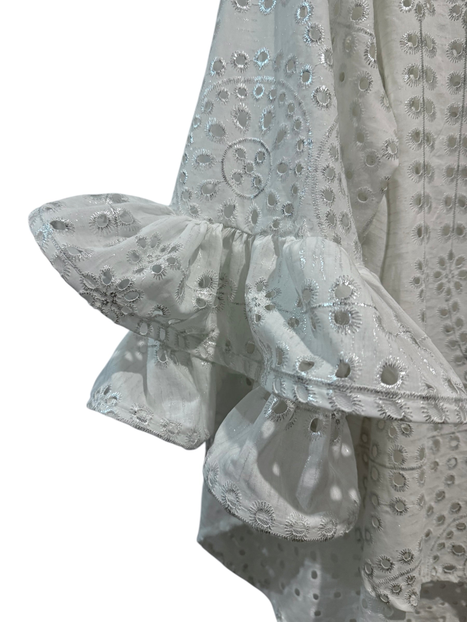 Camisa "Faralaes Abril" plata