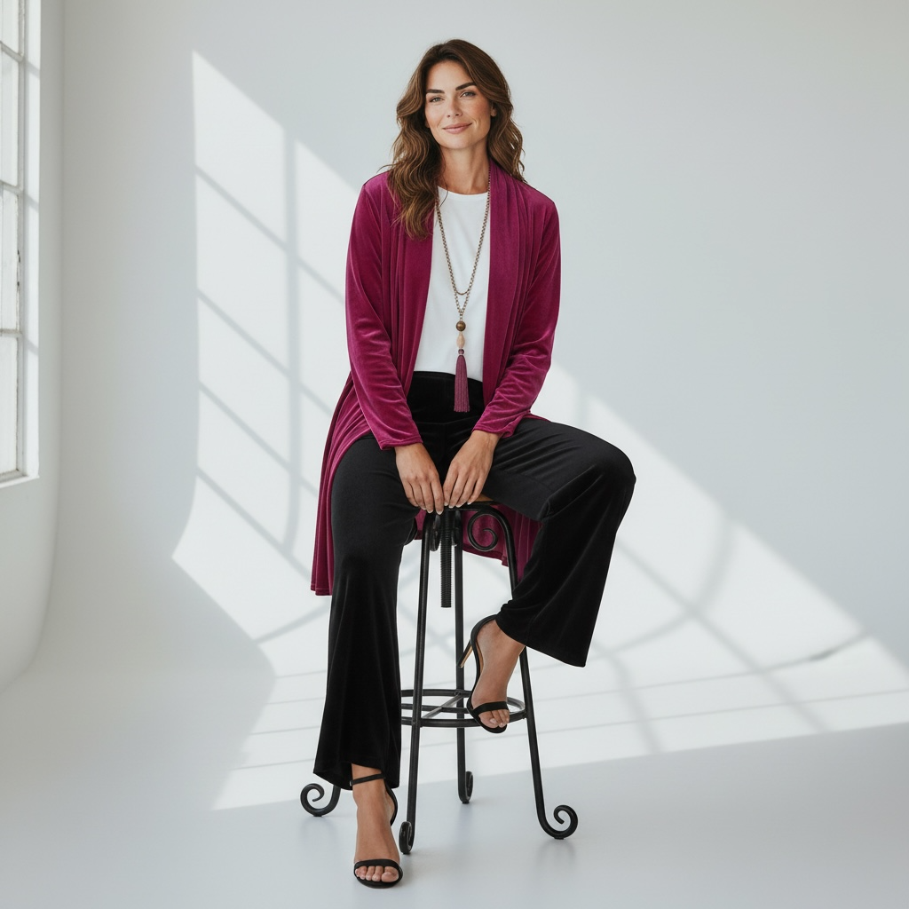 Kimono/Levita "Giorgia" magenta