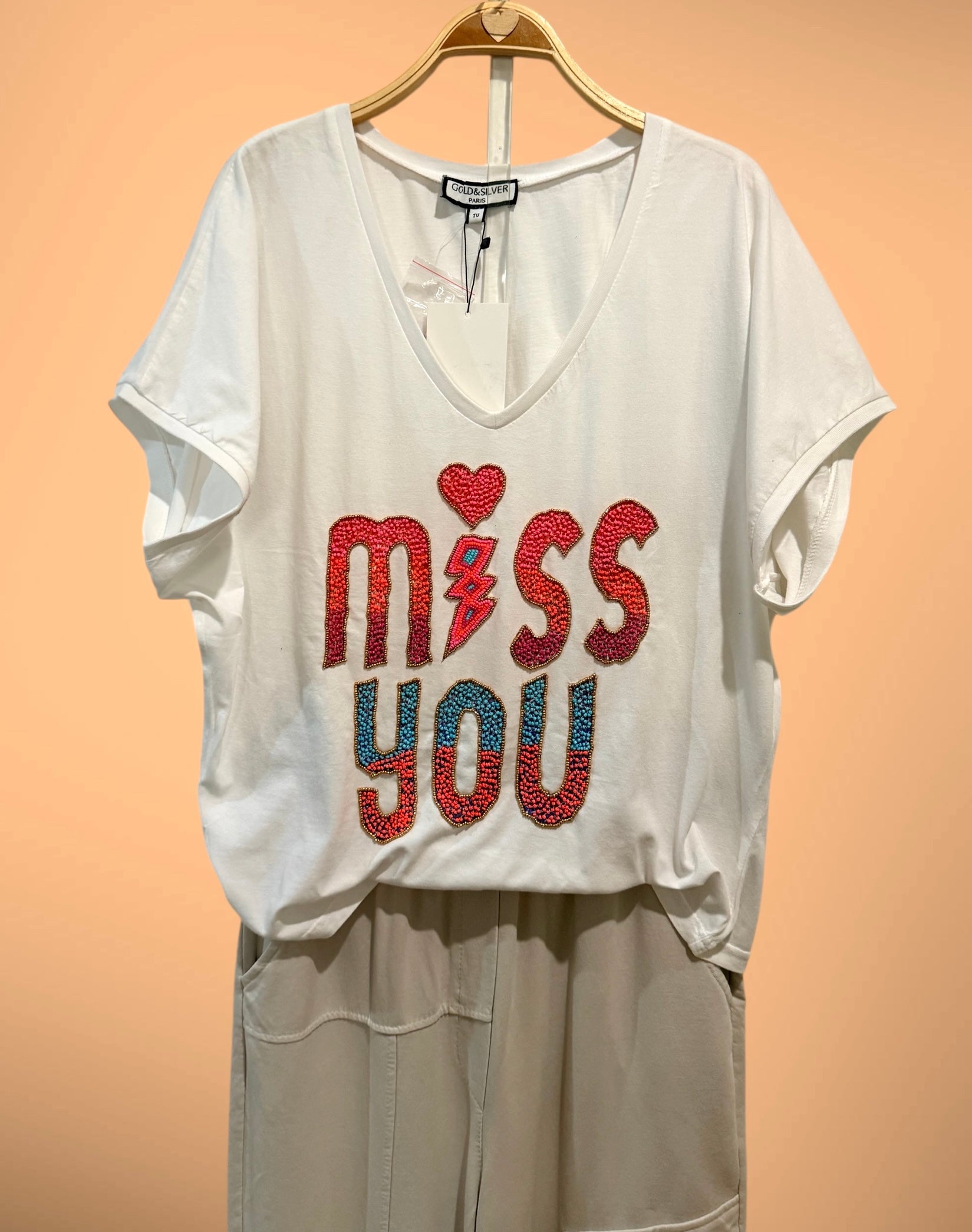 Camiseta "Miss You"